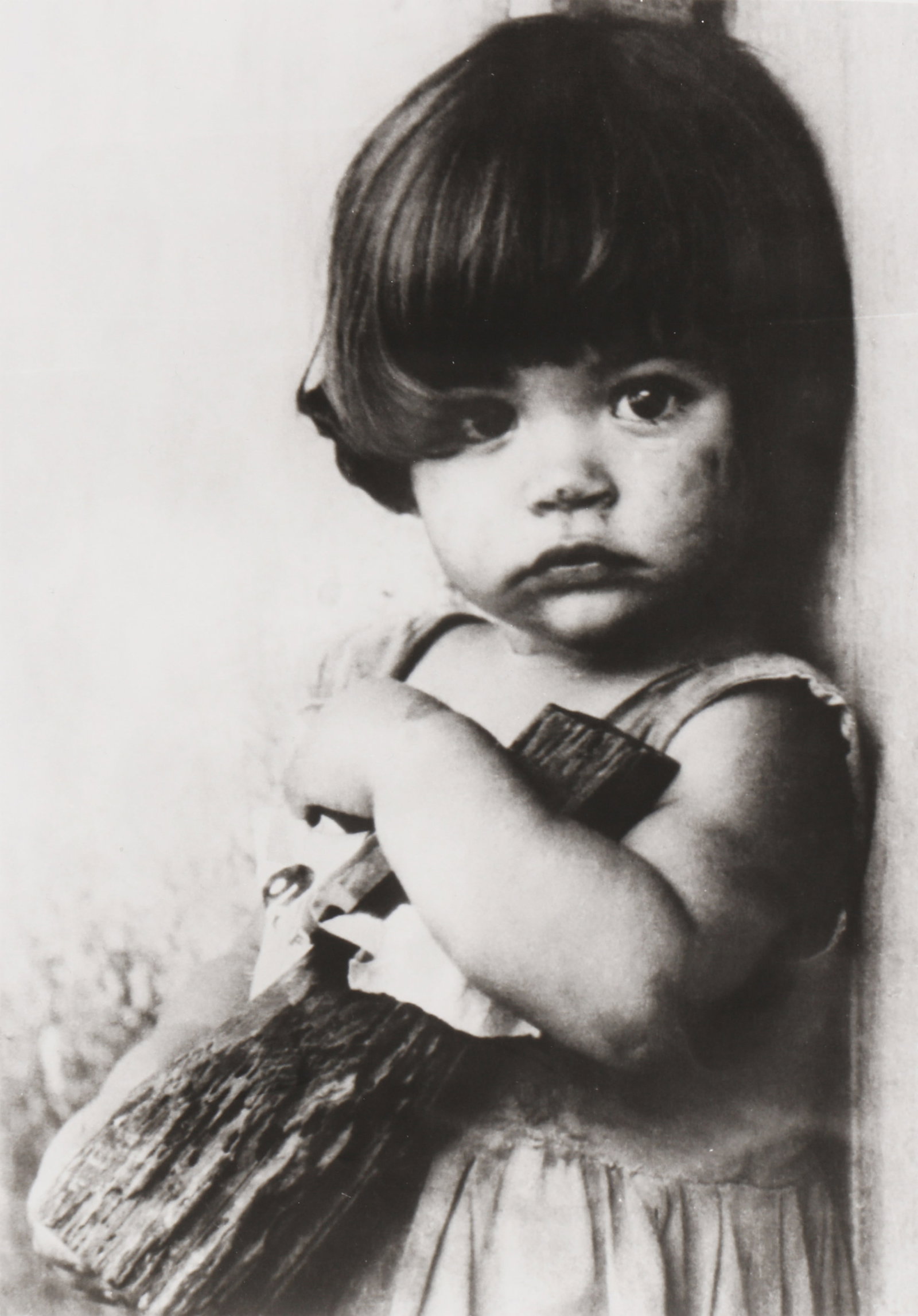 Alberto Korda (1928-2001) La Ni?a de la Mu?eca de Palo, 1959: Pigment print, printed later, image size 30 x 21.5cm, sheet size 35.5 x 28cm, signed and titled by the photographer in ink lower margin recto.