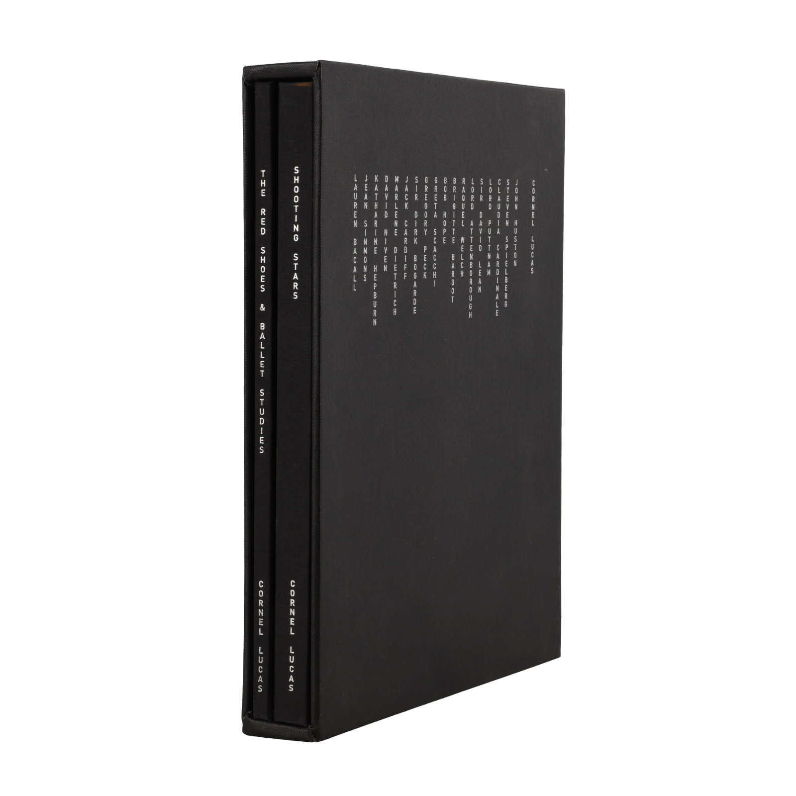 Cornel Lucas (1920-2012) Shooting Stars [Limited Edition Set], 2015: Limited edition set from the edition /200, comprising Shooting Stars and The Red Shoes & Ballet Studies, two hardback volumes, black cloth boards, with a photograph tipped-in to each cover, editioned 
