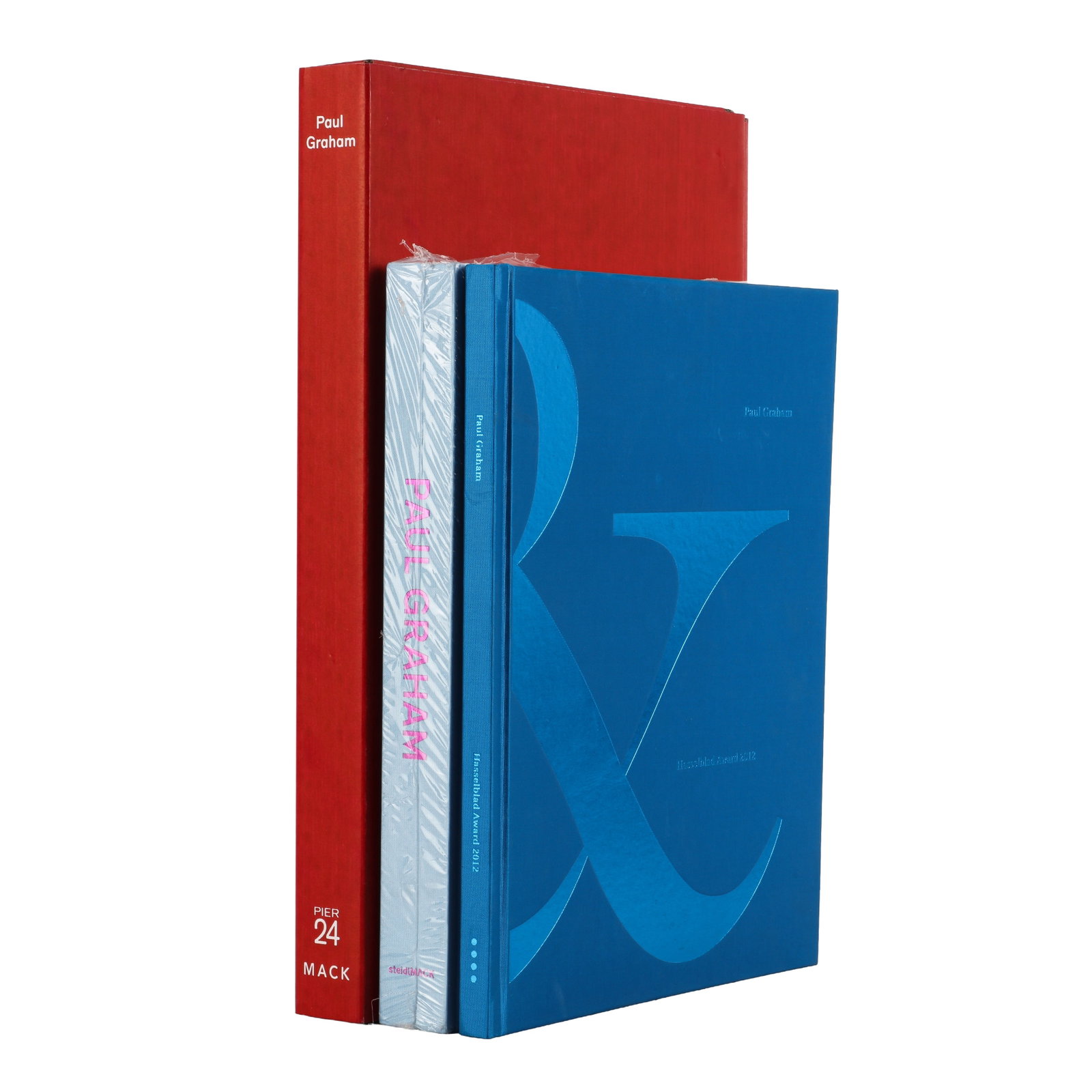 Paul Graham (b.1956) A Group of Three First Edition Volumes, 2009-2015 [Mack & SteidlMack]: A group of three First Edition volumes, comprising Paul Graham: Photographs 1981-2006 [First Edition hardback, blue cloth boards, stamped metallic title, published on the occasion of Graham's travelin