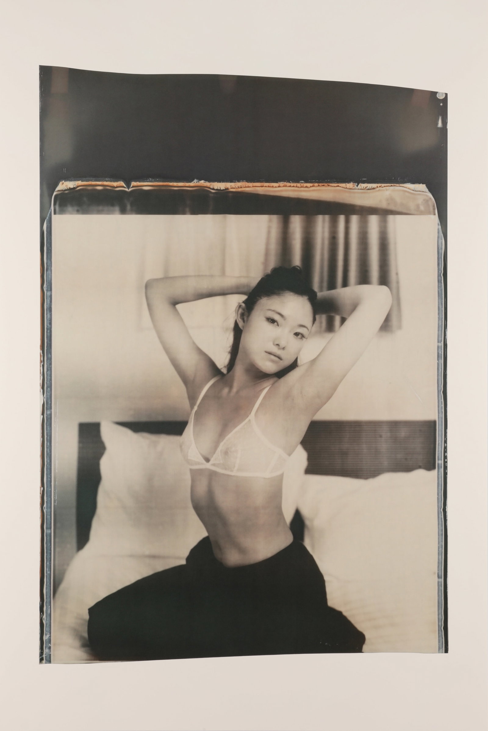 Nobuyoshi Araki (b.1940) Kaori by 20 x 24 Instant Film, 2012 [Portfolio]: A portfolio of 12 colour offset lithographs, each measuring 100 x 67cm, edition 38/75, loose as issued between two cards, complete with title/edition sheet signed by the photographer in silver ink. To