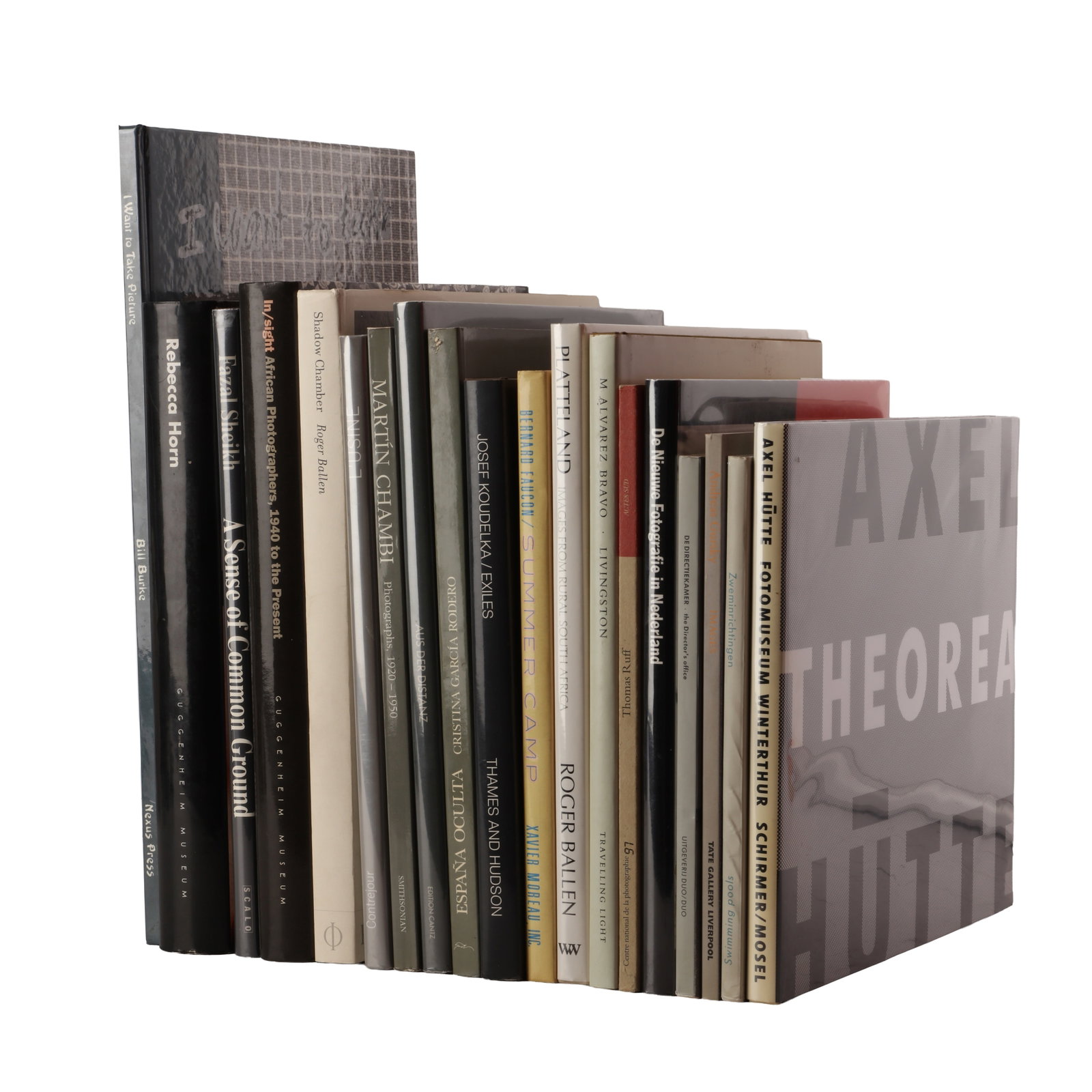 International Photography Monographs, 20th century A Group of 18 Volumes, incl. Ballen, Horn,: A group of 18 volumes, including Roger Ballen, Platteland: Images from Rural South Africa [First Edition, hardback with pictorial dust jacket. Rivonia: William Waterman, 1994]; Josef Koudelka, Exiles 