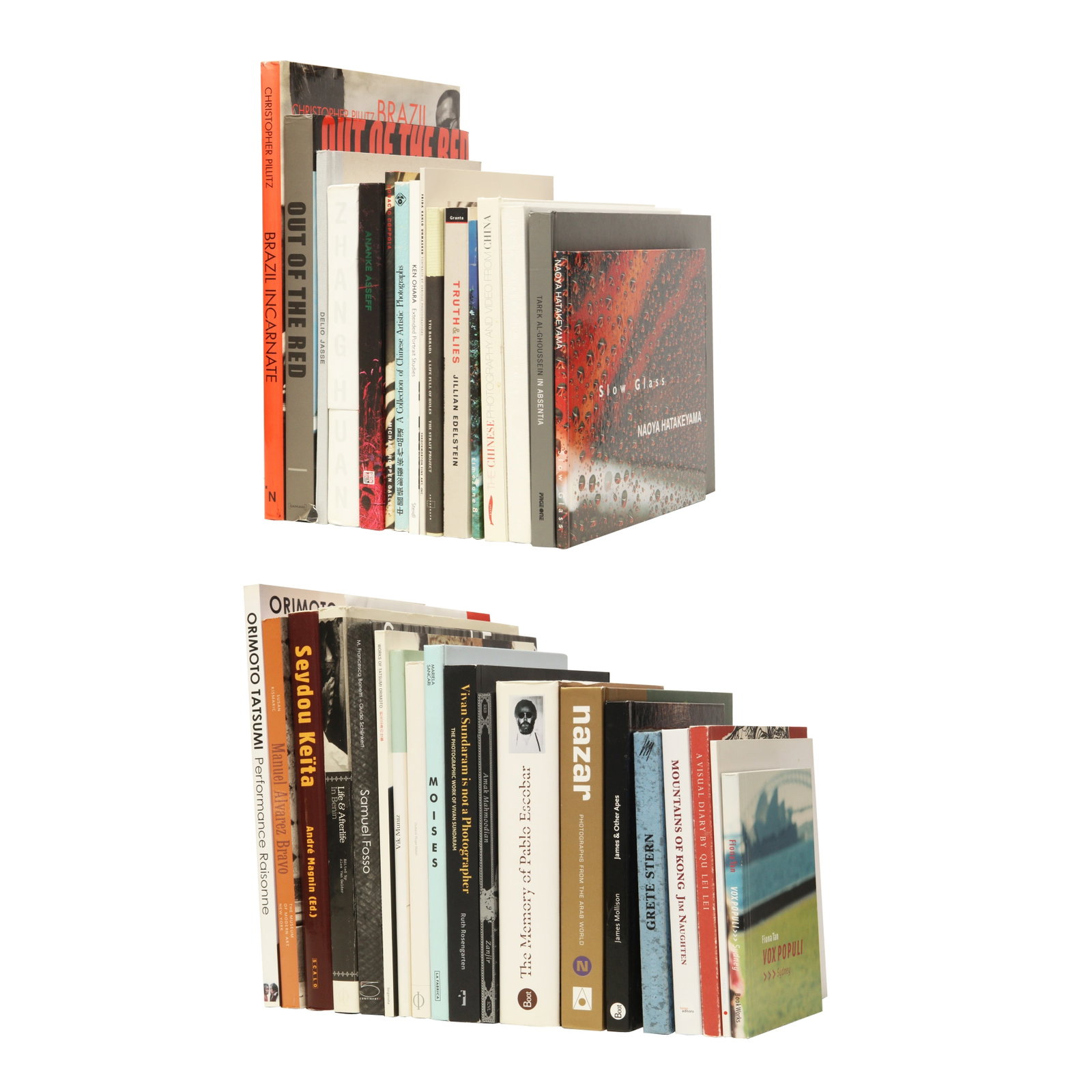 Contemporary International Photography Asia, South America, Africa, incl. Signed Volumes: An interesting group of monographs and exhibition catalogues by contemporary Brazilian, Mexican, African, Indian, Chinese, and Japanese photographers, mainly first editions, some signed, including: An