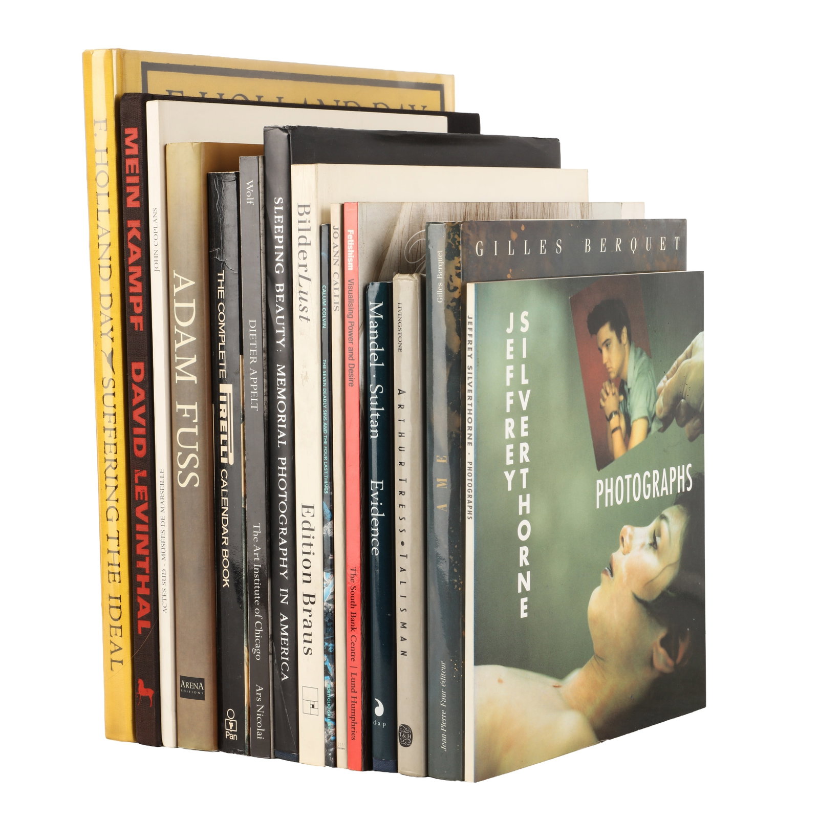 "Strange and Surreal" Photography Volumes, incl. Burns, Silverthorne, Tress, Sultan & Mandel A Group: A group of 15 volumes, including Burns, Sleeping Beauty: Memorial Photography in America [Scarce First Edition, hardback with dust jacket, limited to 4,000 copies. Altadena: Twelvetrees Press, 1990]; 