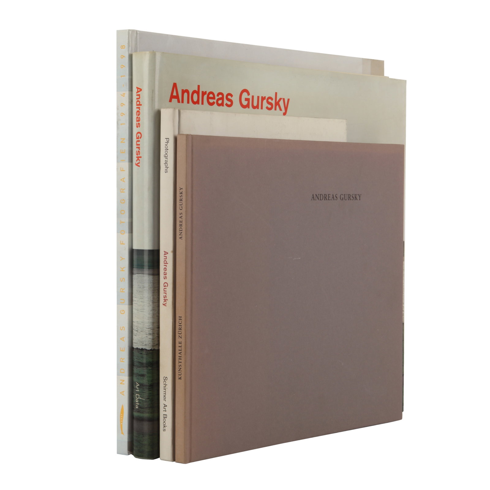 Andreas Gursky (b.1955) A Group of Four Volumes (1 of 5)