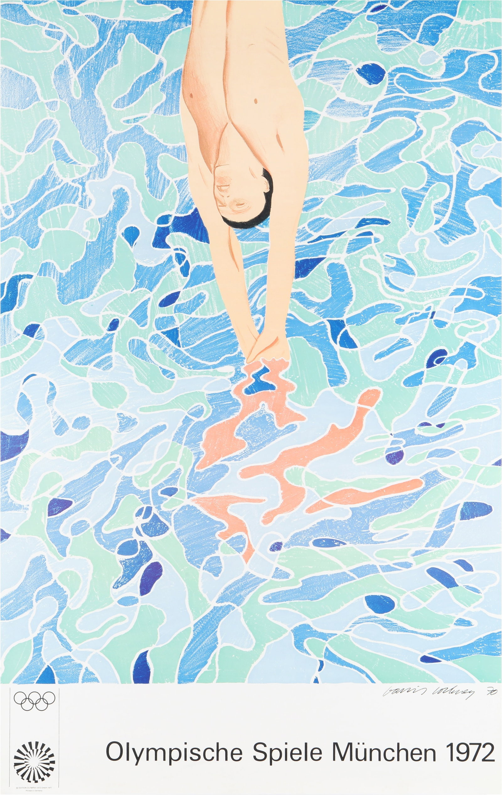 David Hockney O.M. C.H. R.A. (British, 1937-2026) Olympische Spiele Munchen [Baggot 34] (1 of 1)