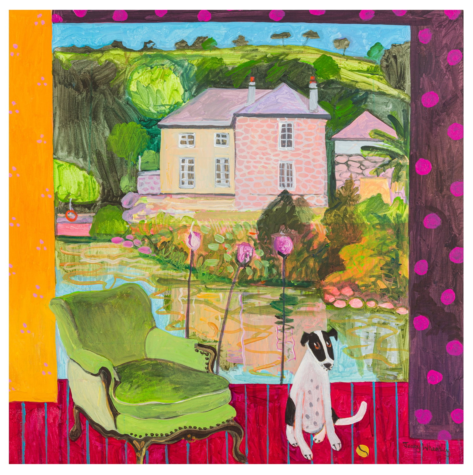 Jenny Wheatley R.W.S. N.E.A.C. (British, b.1959) Froe Creek (1 of 9)