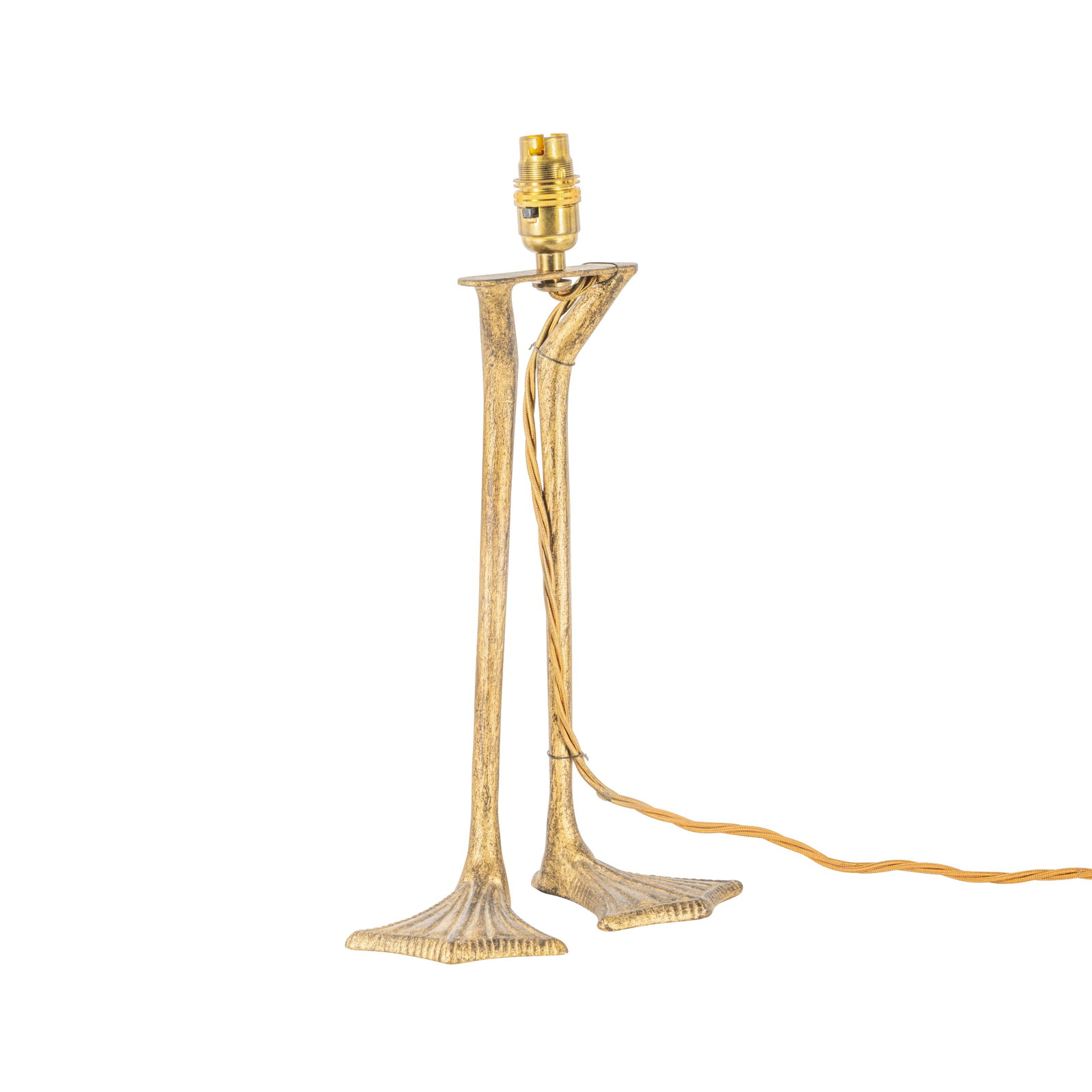 In the manner of Porta Romana, Britain Surrealist duck feet table lamp (1 of 4)