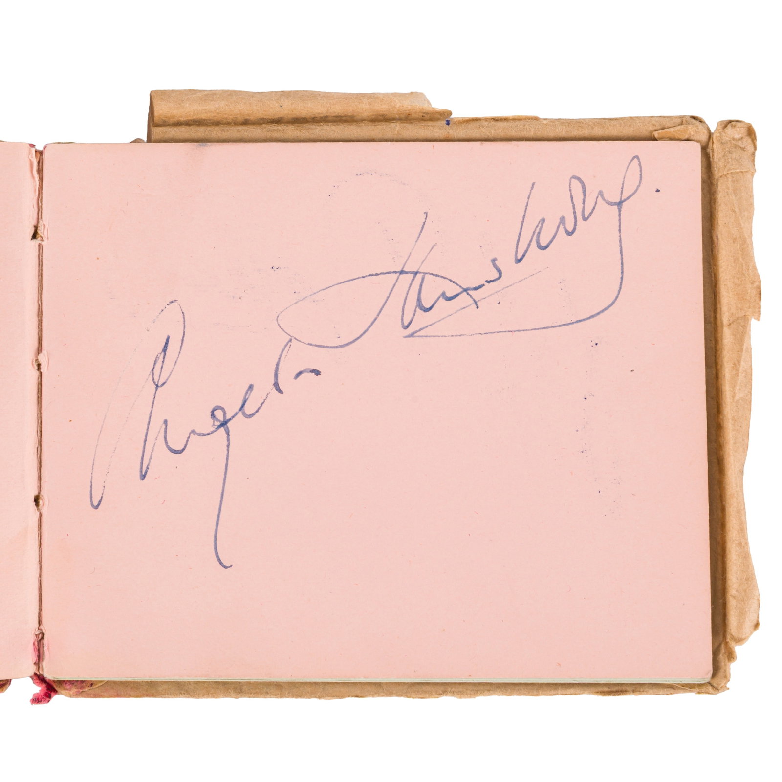 Autograph Album.- Incl. Frank Sinatra c. 1950s - 2
