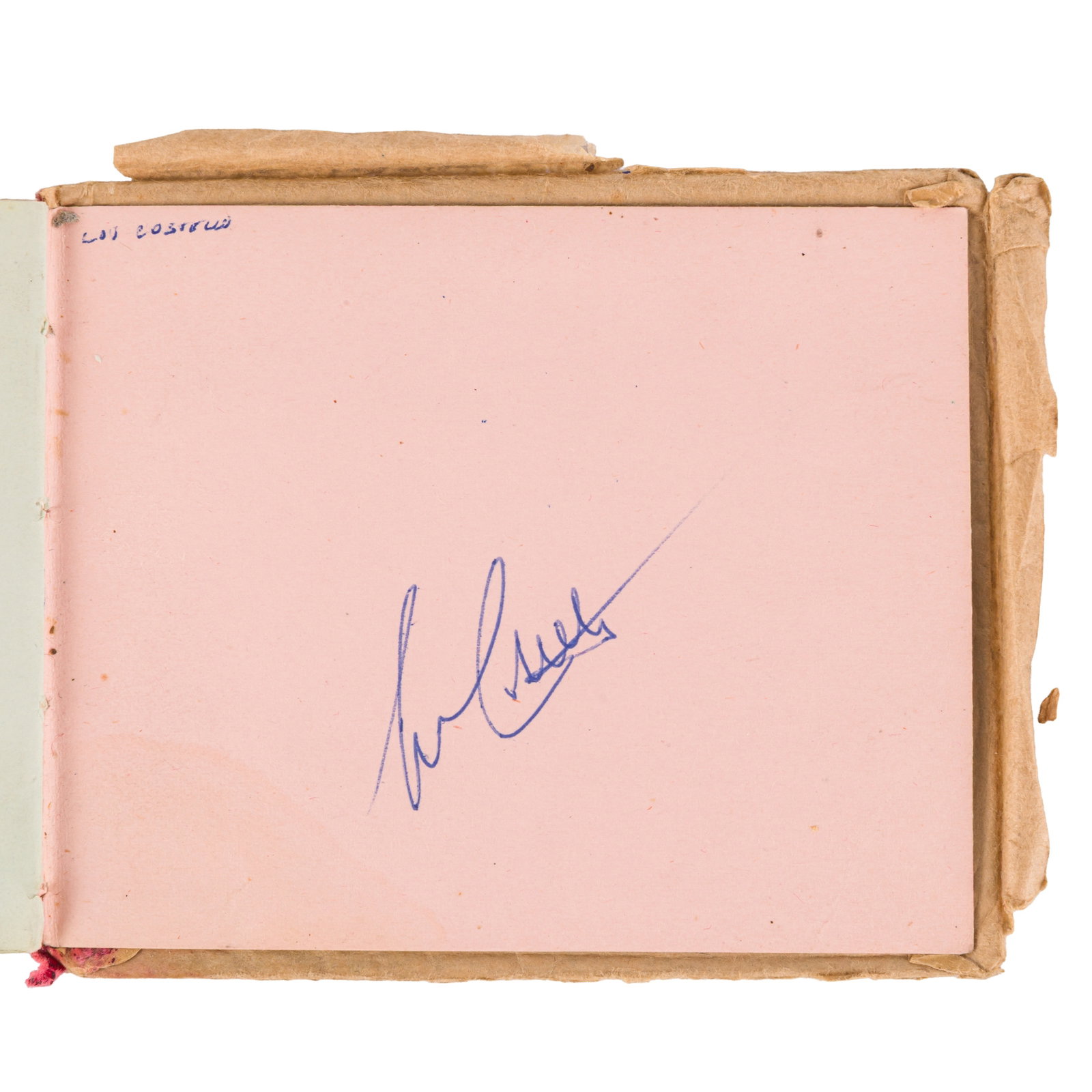 Autograph Album.- Incl. Frank Sinatra c. 1950s - 3