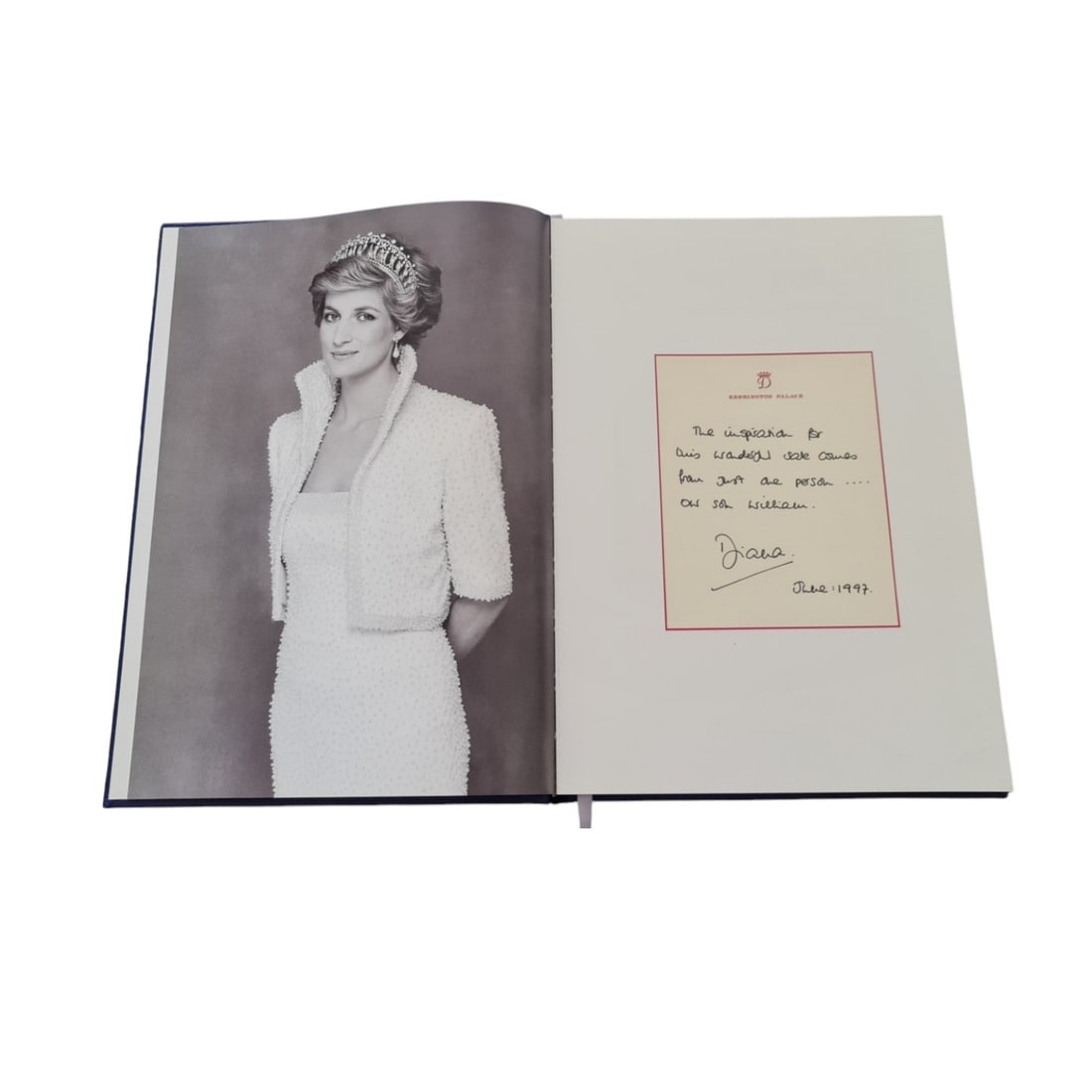 Diana, Princess of Wales Christie's sale catalogue, signed limited edition - 2
