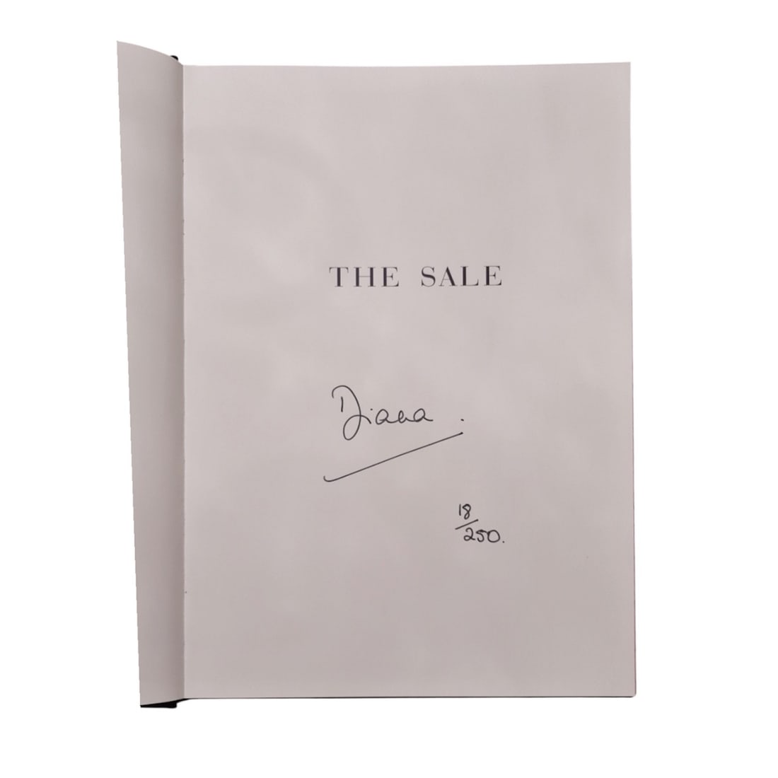 Diana, Princess of Wales Christie's sale catalogue, signed limited edition - 3