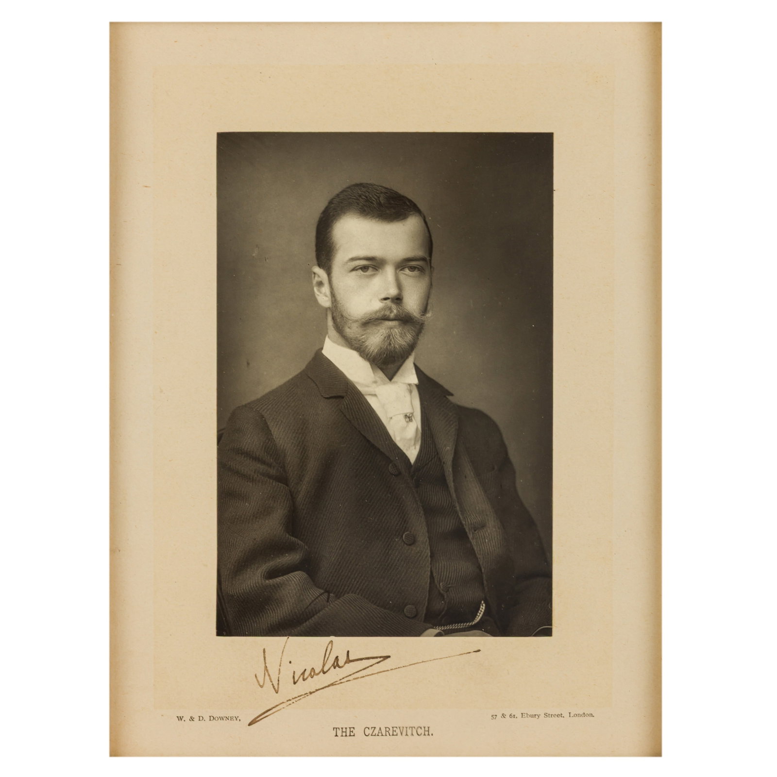Nicholas II, Tsar of Russia Signed photograph - 2