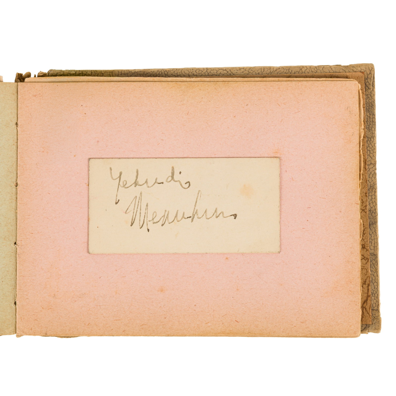 Autograph Album.- Vintage Actors & Entertainers c. 1930s/1940s - 2