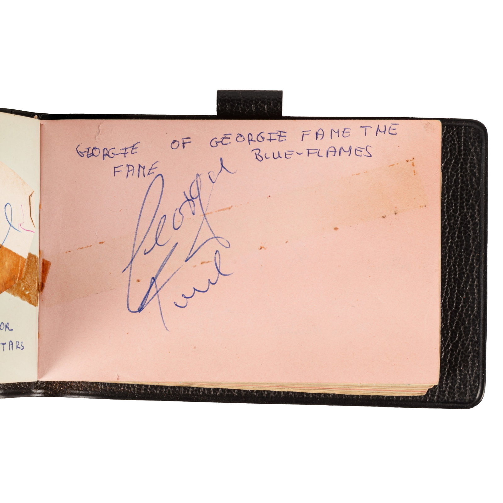 Autograph Album.- Incl. Sean Connery C. 1960s - 2
