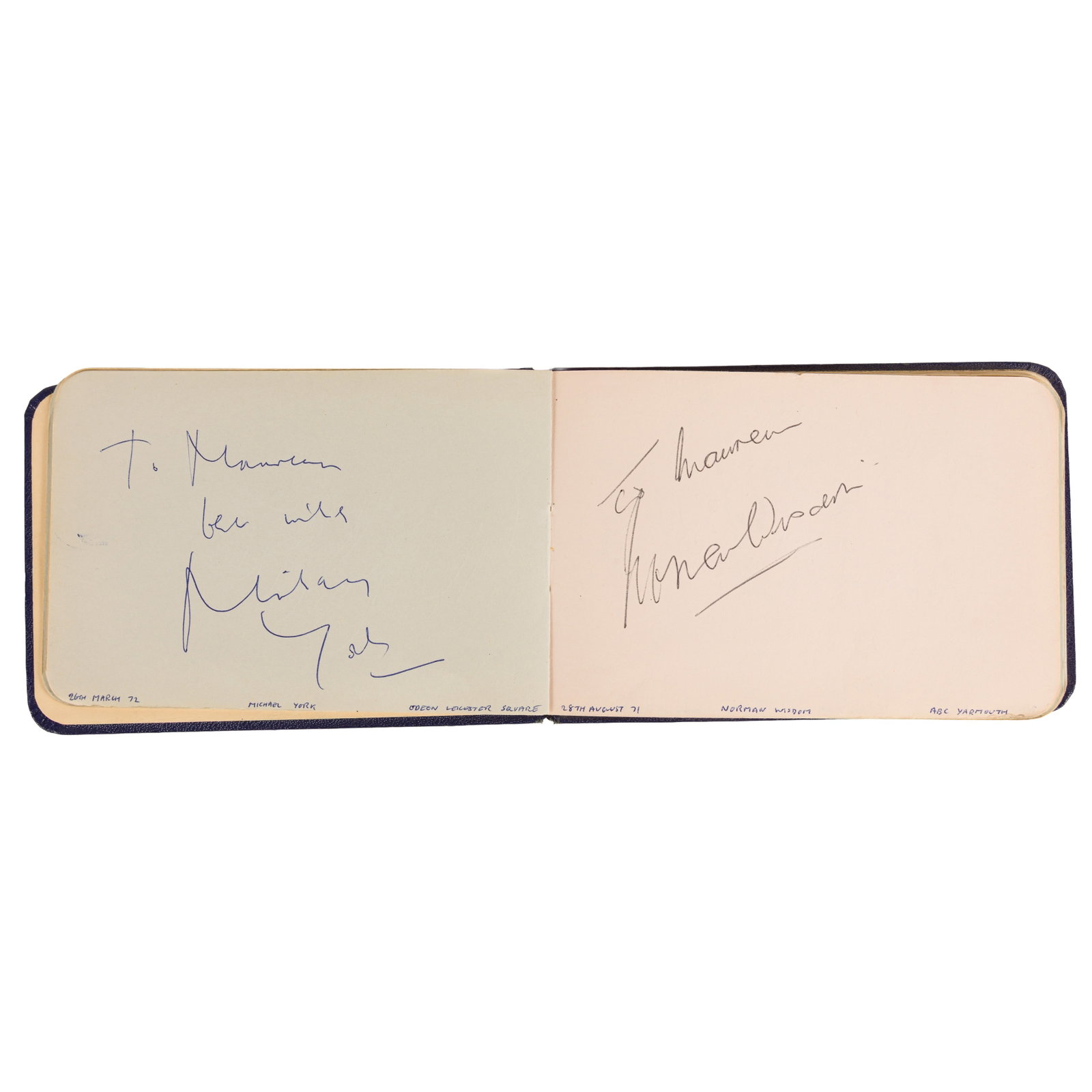 Autograph Albums.- Incl. Cliff Richard c.1970s - 2