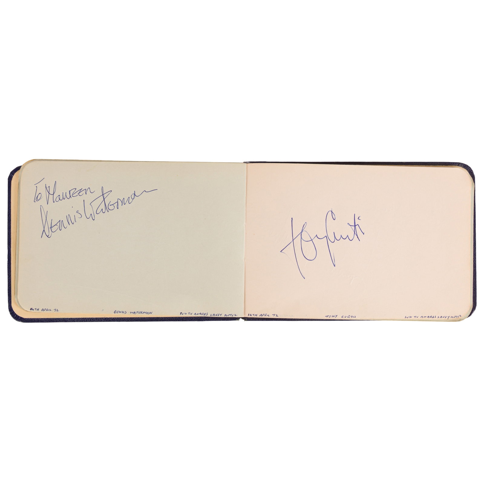 Autograph Albums.- Incl. Cliff Richard c.1970s - 3