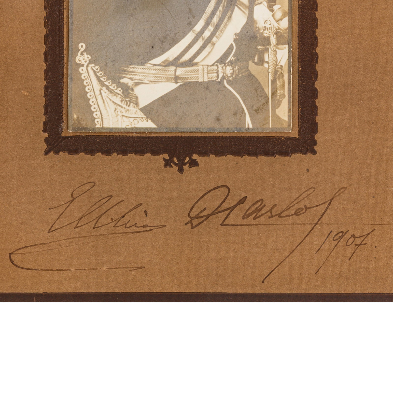 Carlos I, King of Portugal Signed photograph - 2