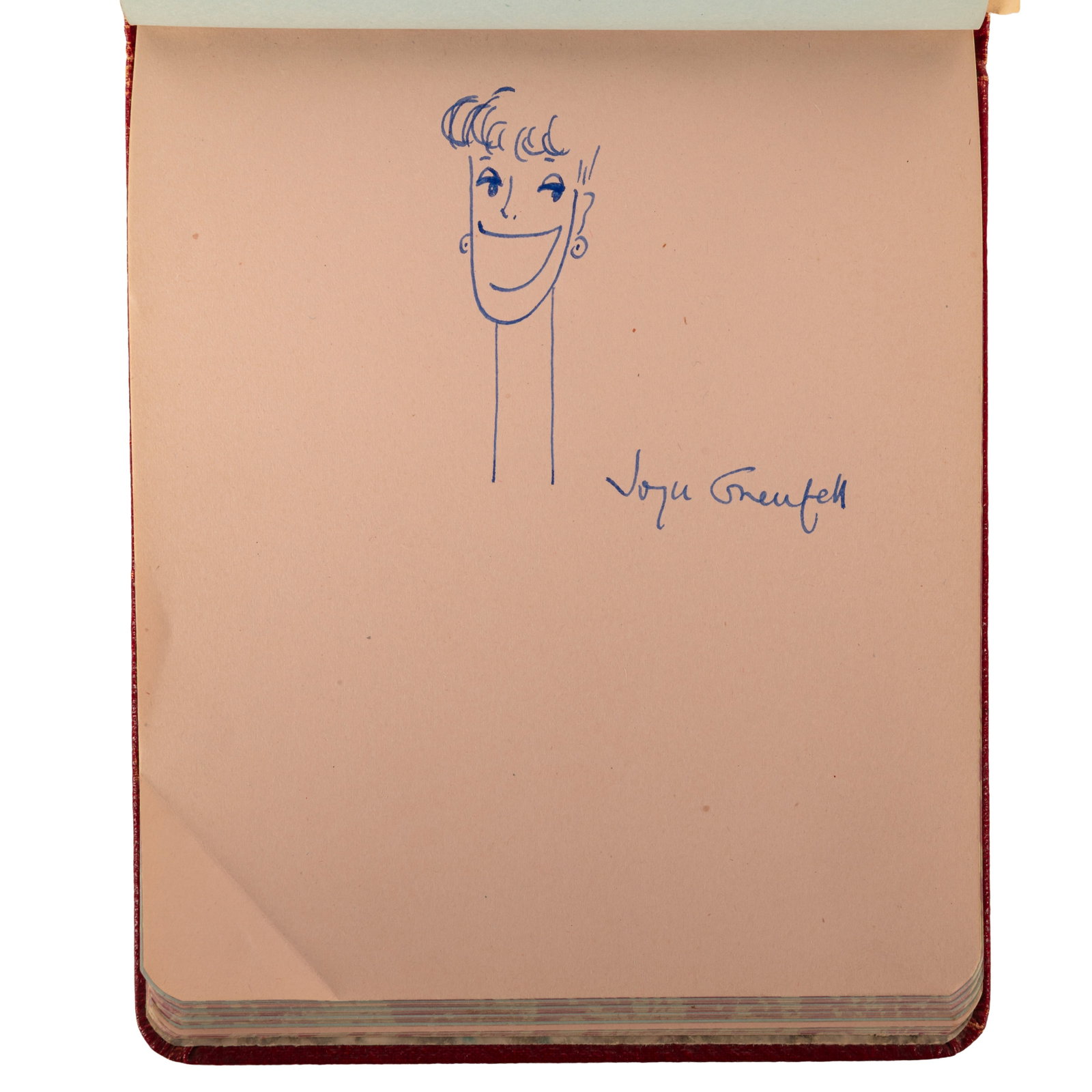 Autograph Album.- Vintage Actors & Entertainers c. 1930s-1940s - 2