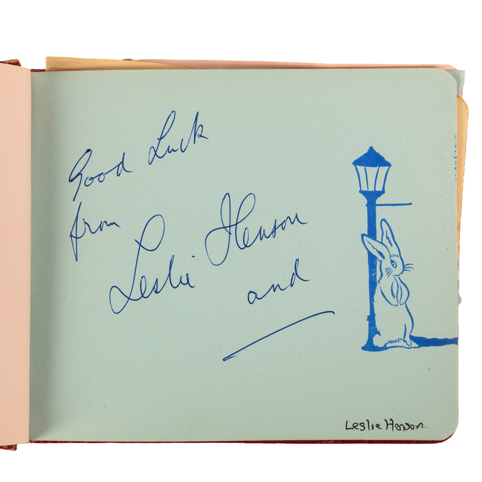Autograph Album.- Vintage Actors & Entertainers c. 1930s-1940s - 3