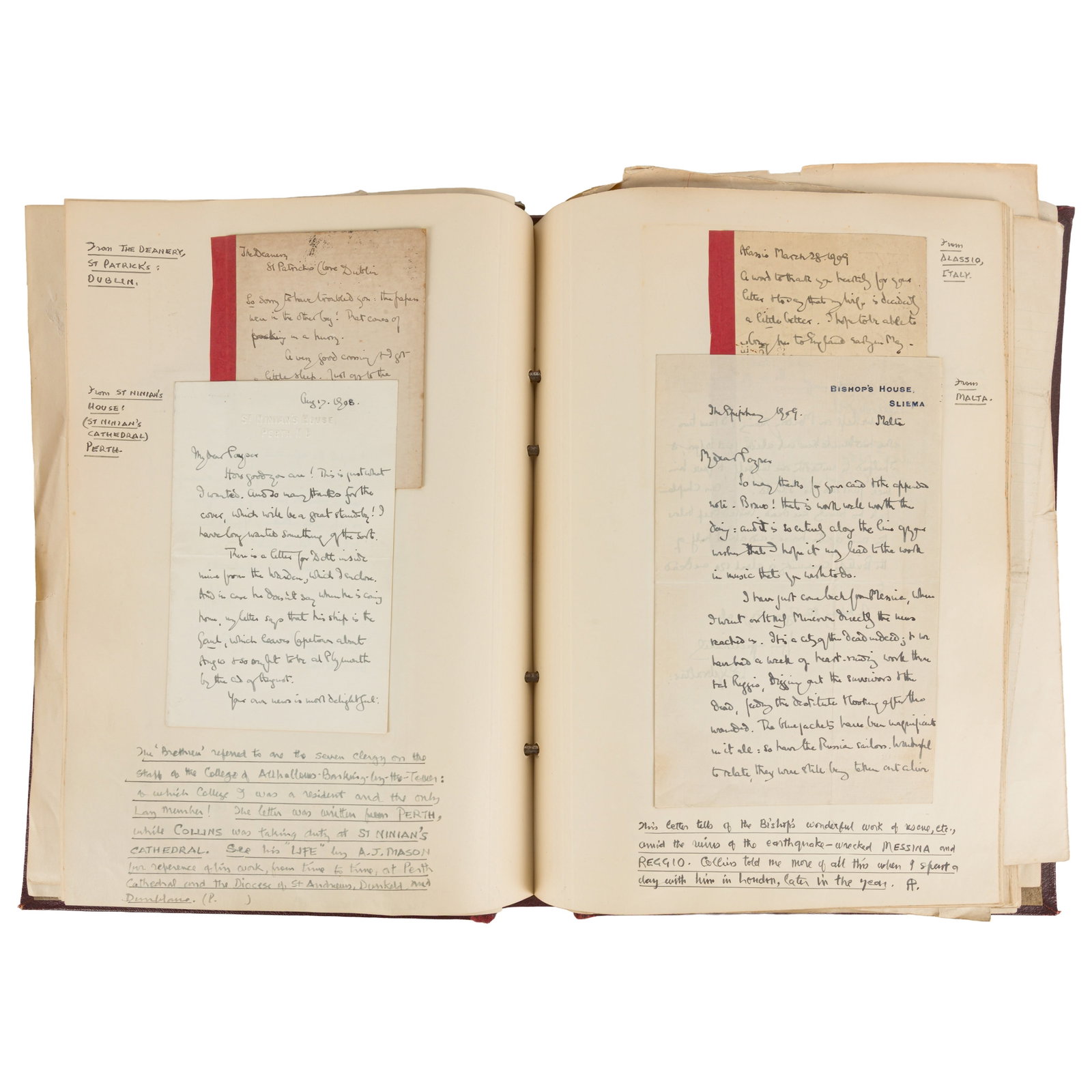 Poyser (Arthur) Collection of letters and ephemera, 1094-1938 - 2