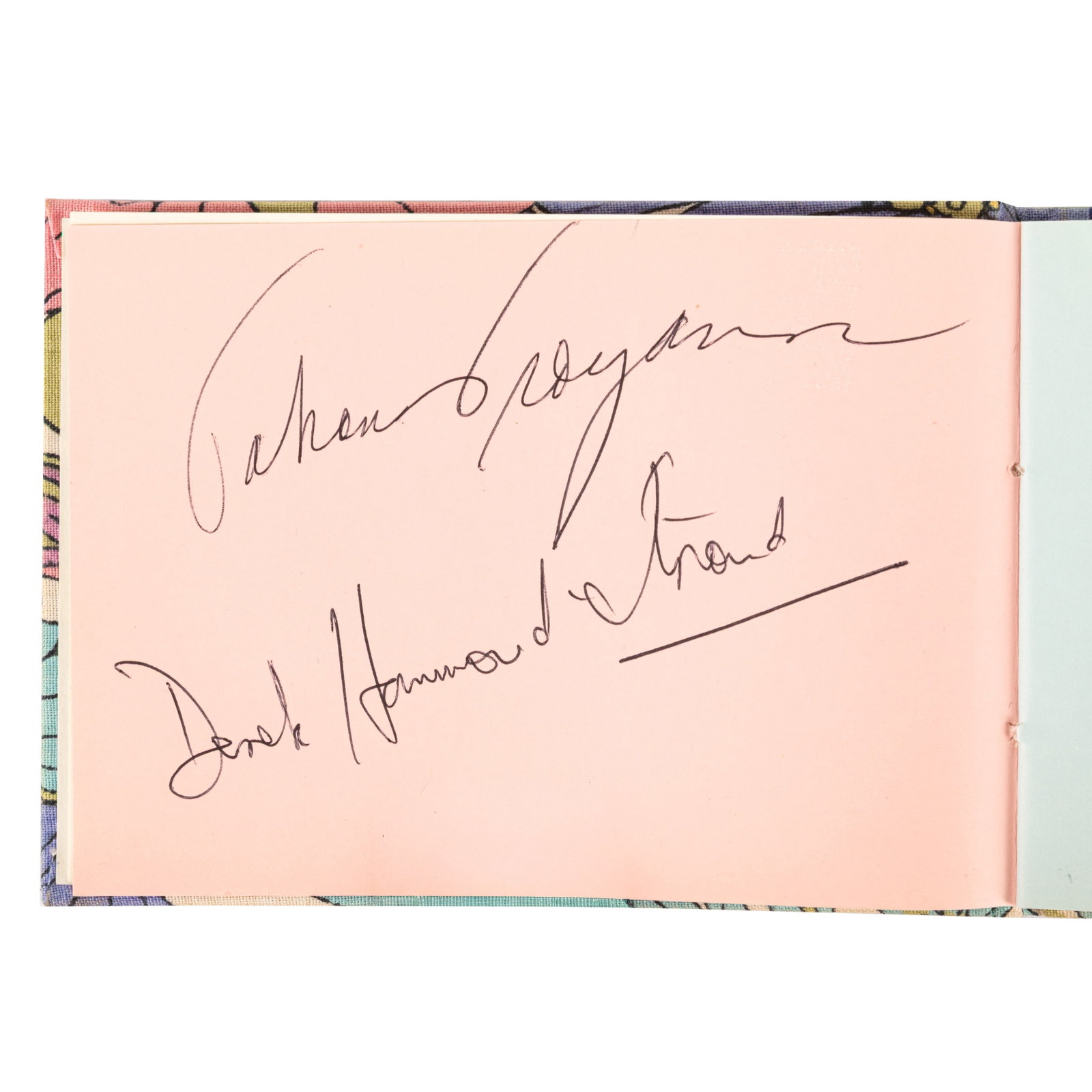 Autograph Album.- Incl. Opera Interest c. 1970s-1908s - 2