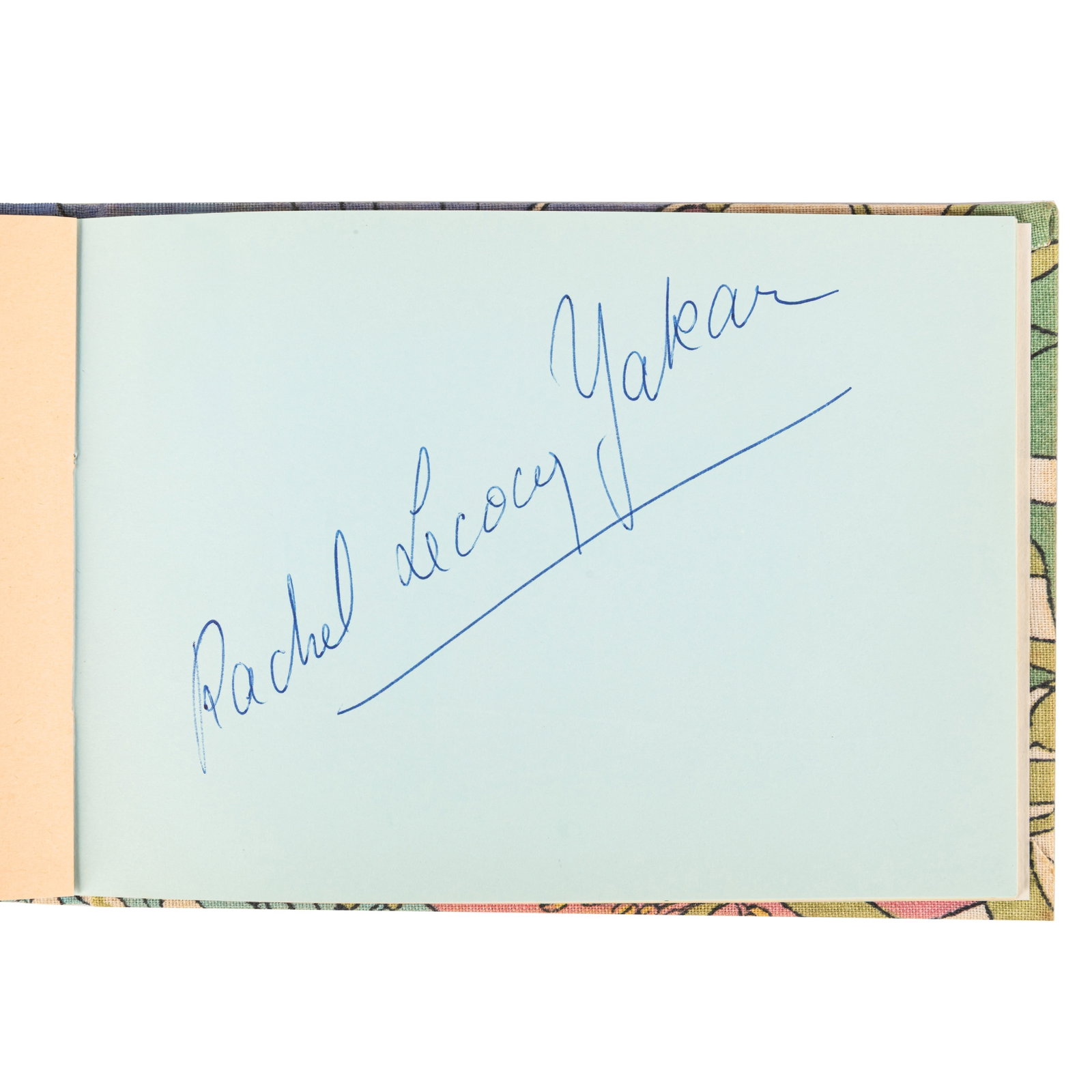 Autograph Album.- Incl. Opera Interest c. 1970s-1908s - 4