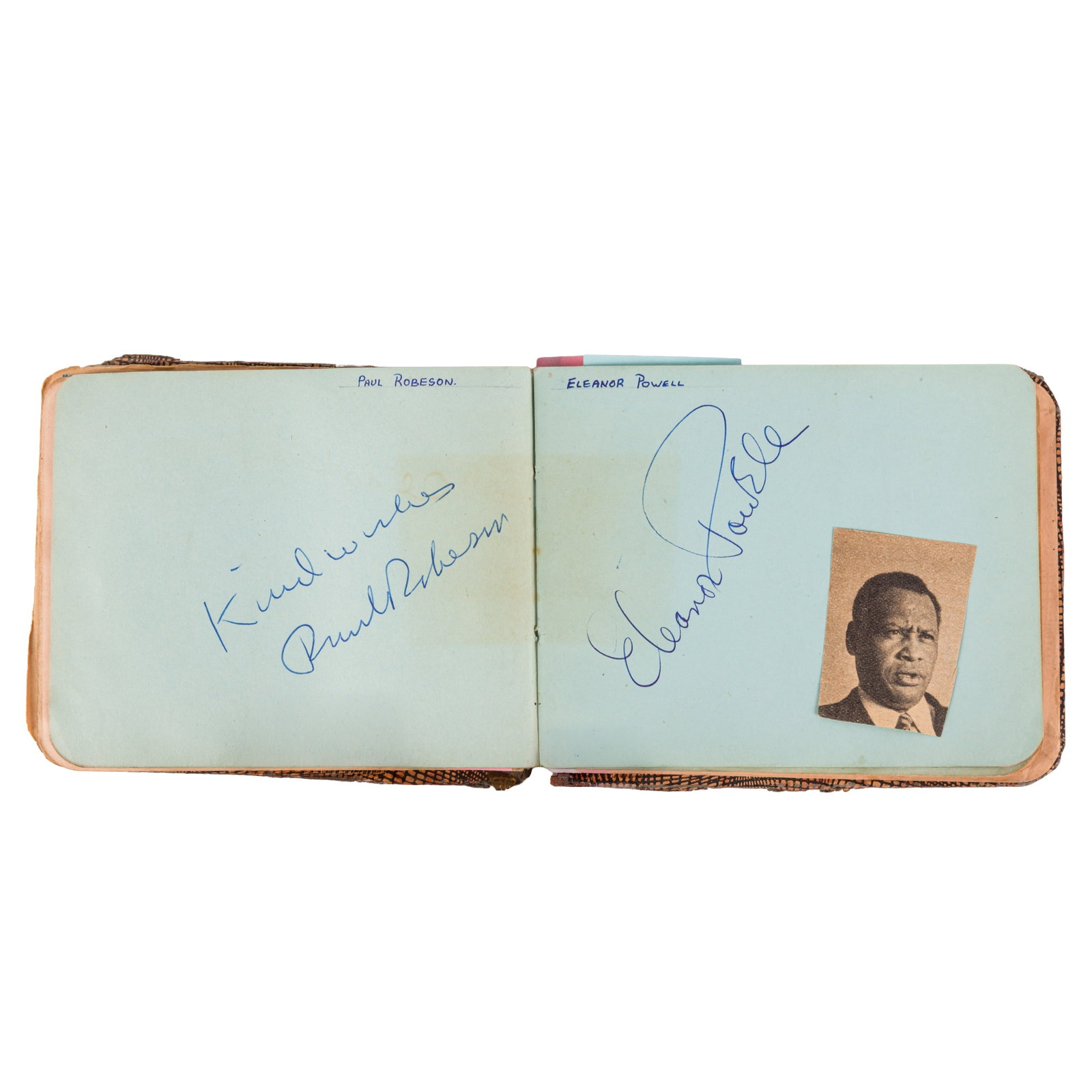 Autograph Album.- Incl. Elizabeth Taylor c. 1950s - 2
