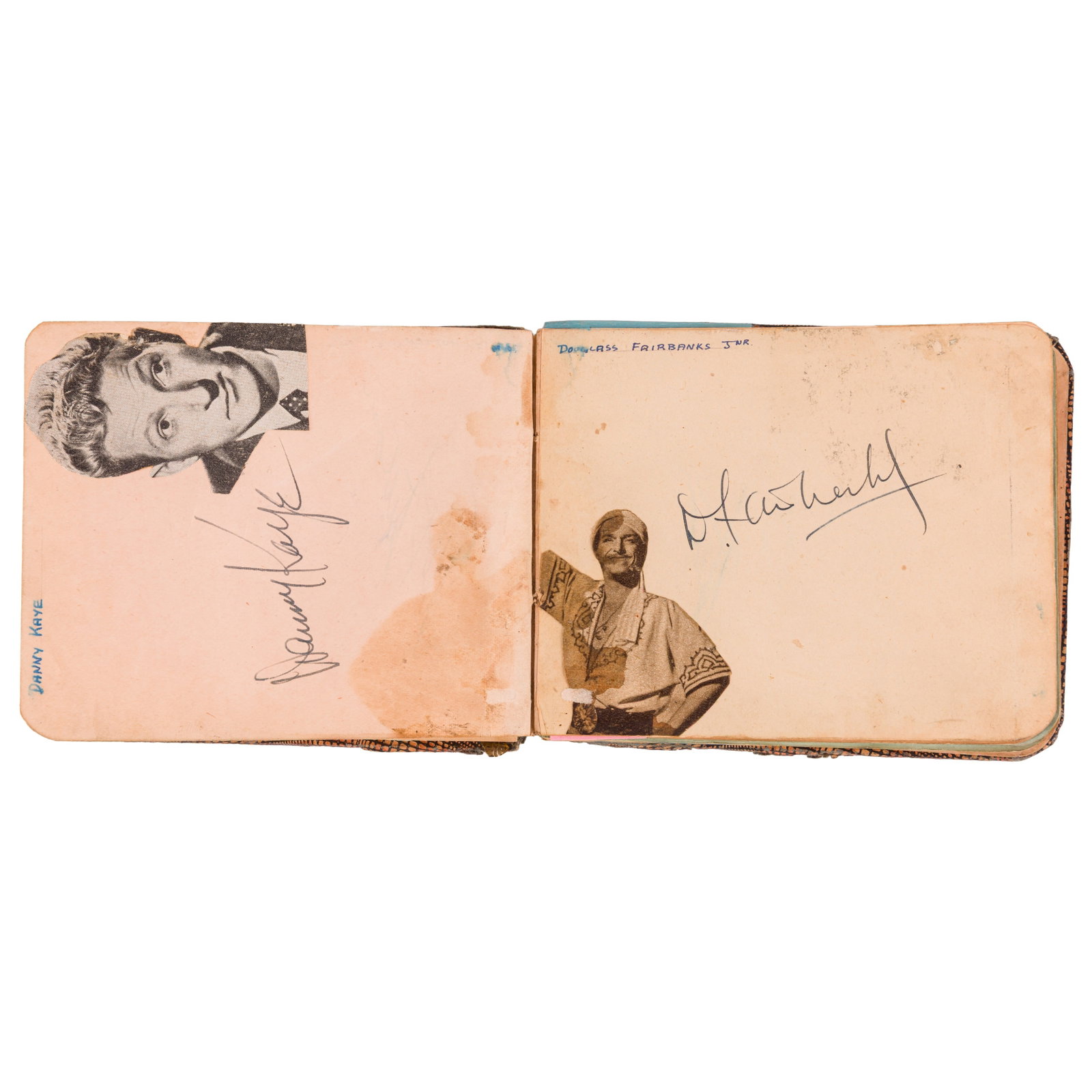 Autograph Album.- Incl. Elizabeth Taylor c. 1950s - 3