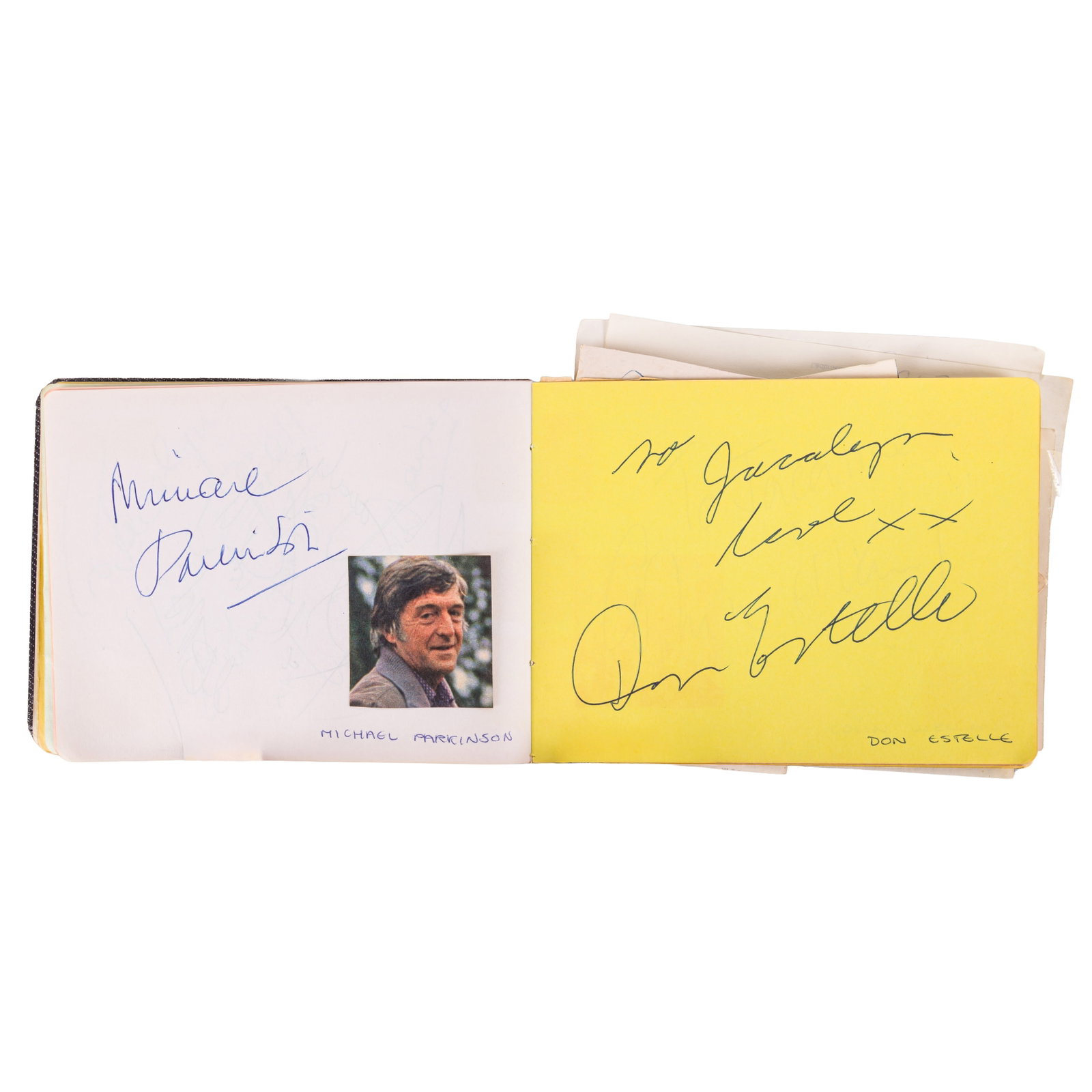 Autograph Album.- Incl. Steve Jones and Paul Cook, Sex Pistols c. 1970s-1980s - 2