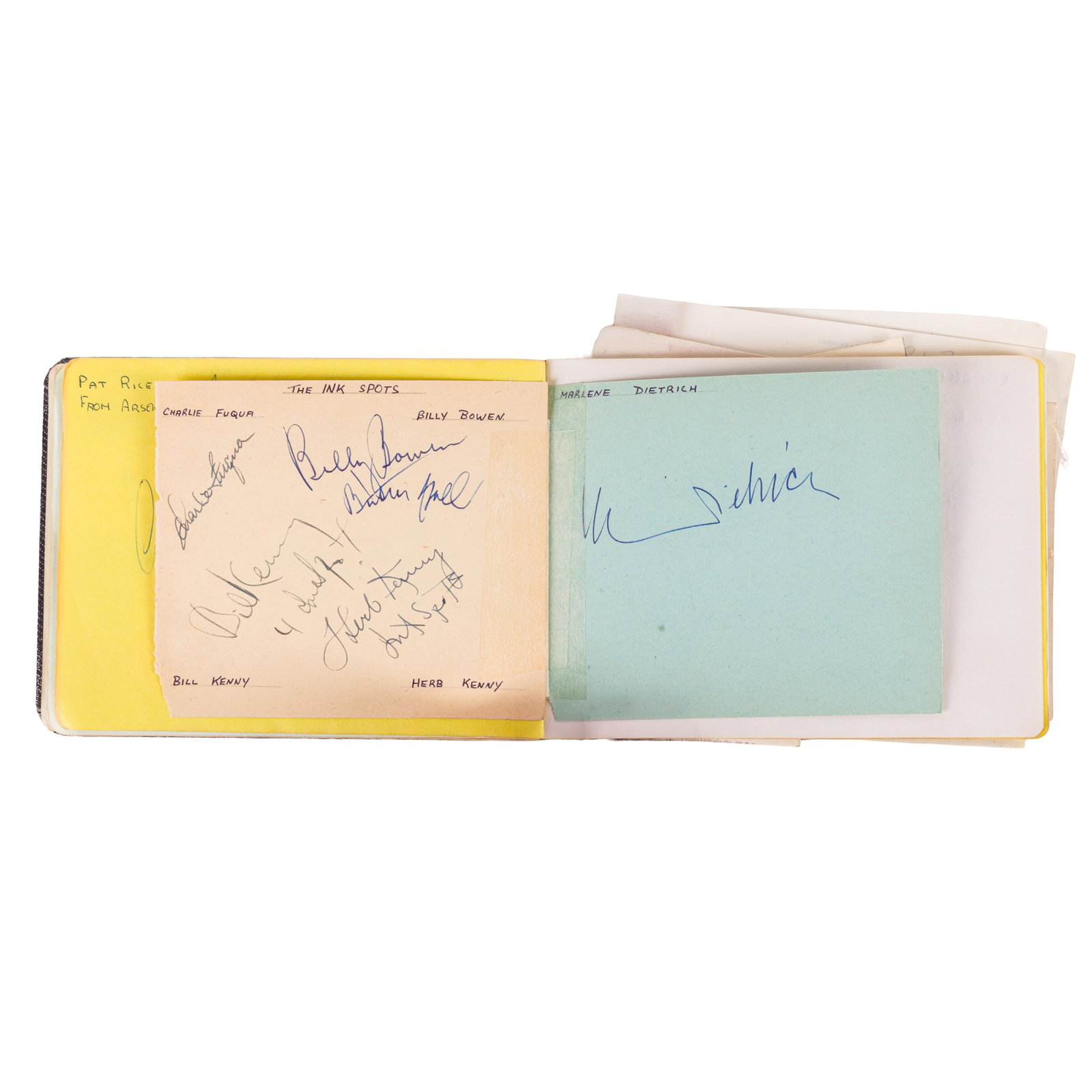 Autograph Album.- Incl. Steve Jones and Paul Cook, Sex Pistols c. 1970s-1980s - 3