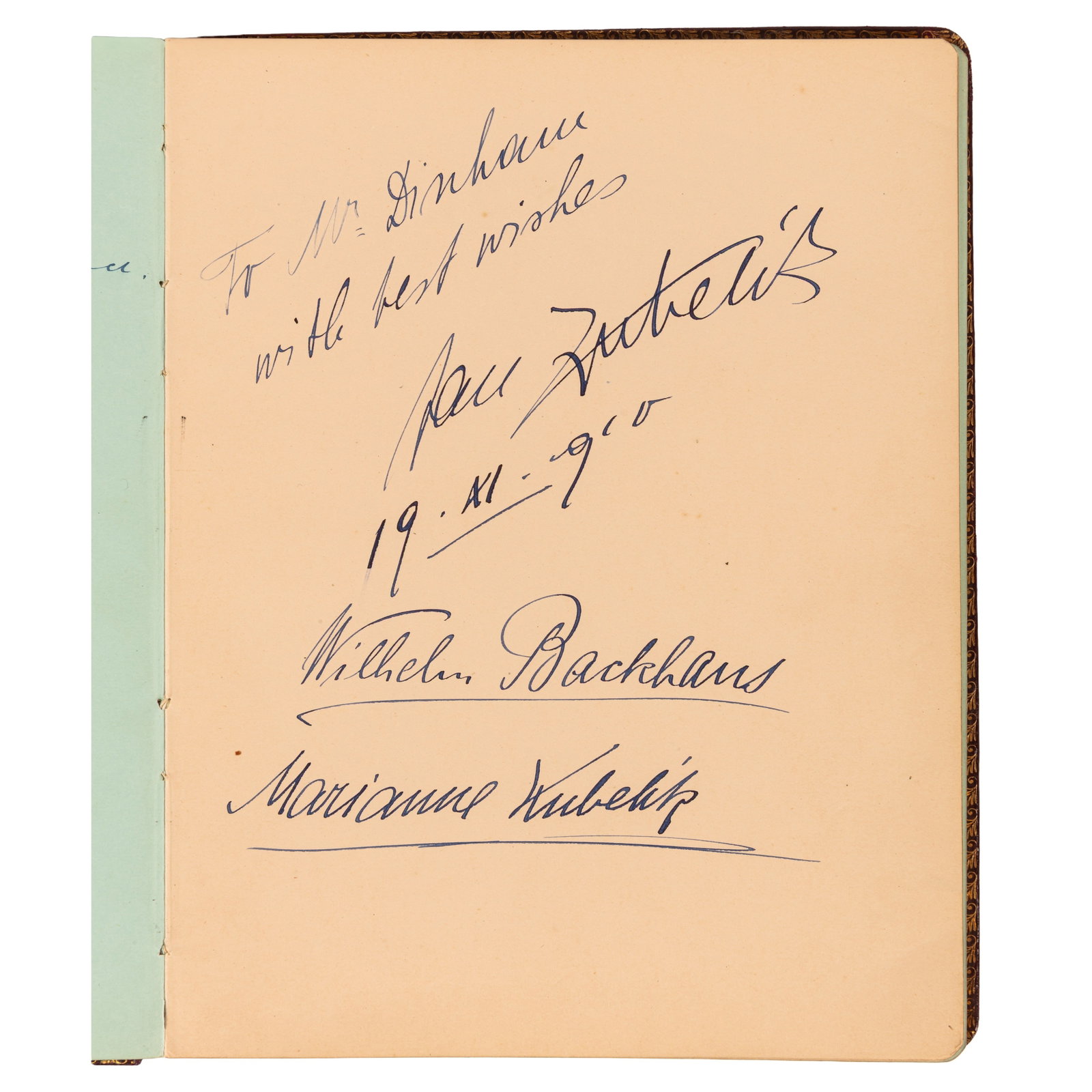 Autograph Album.- Incl. Ernest Shackleton early 20th century - 4