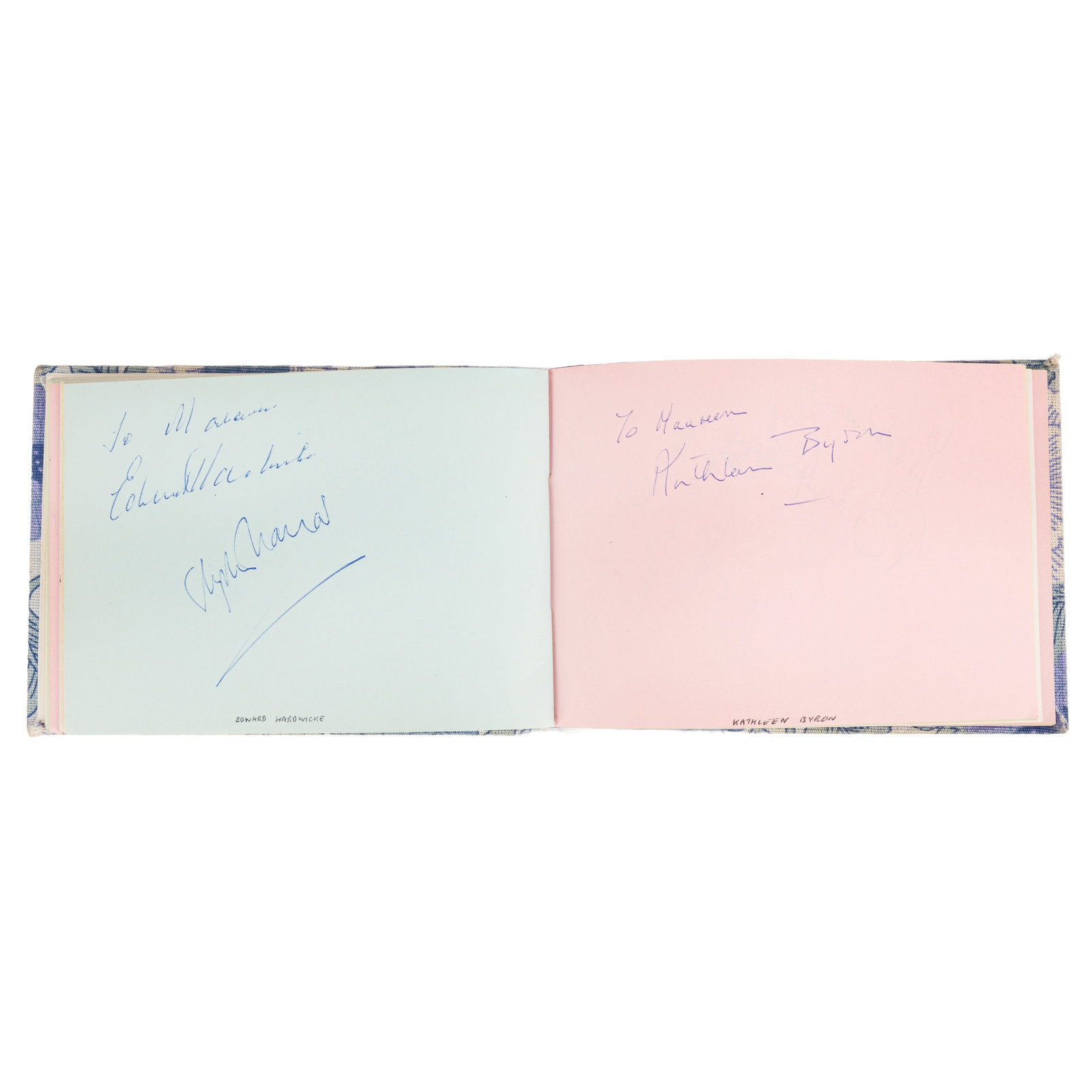 Autograph Album.- Inc. Fred Astaire c. 1975 - 7