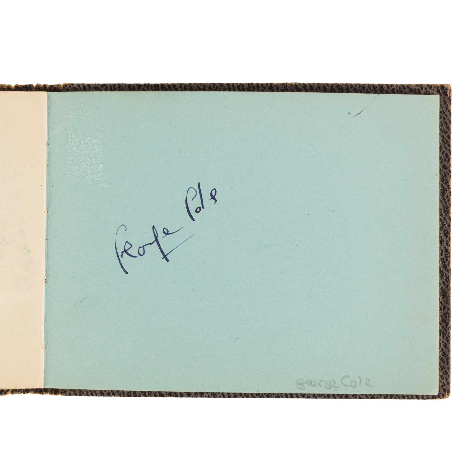 Autograph Album.- Vintage Actors & Entertainers c. 1930s-1940s - 2