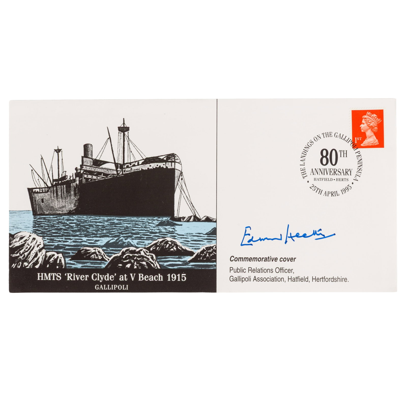 British Politicians.- Signed First Day Covers - 3