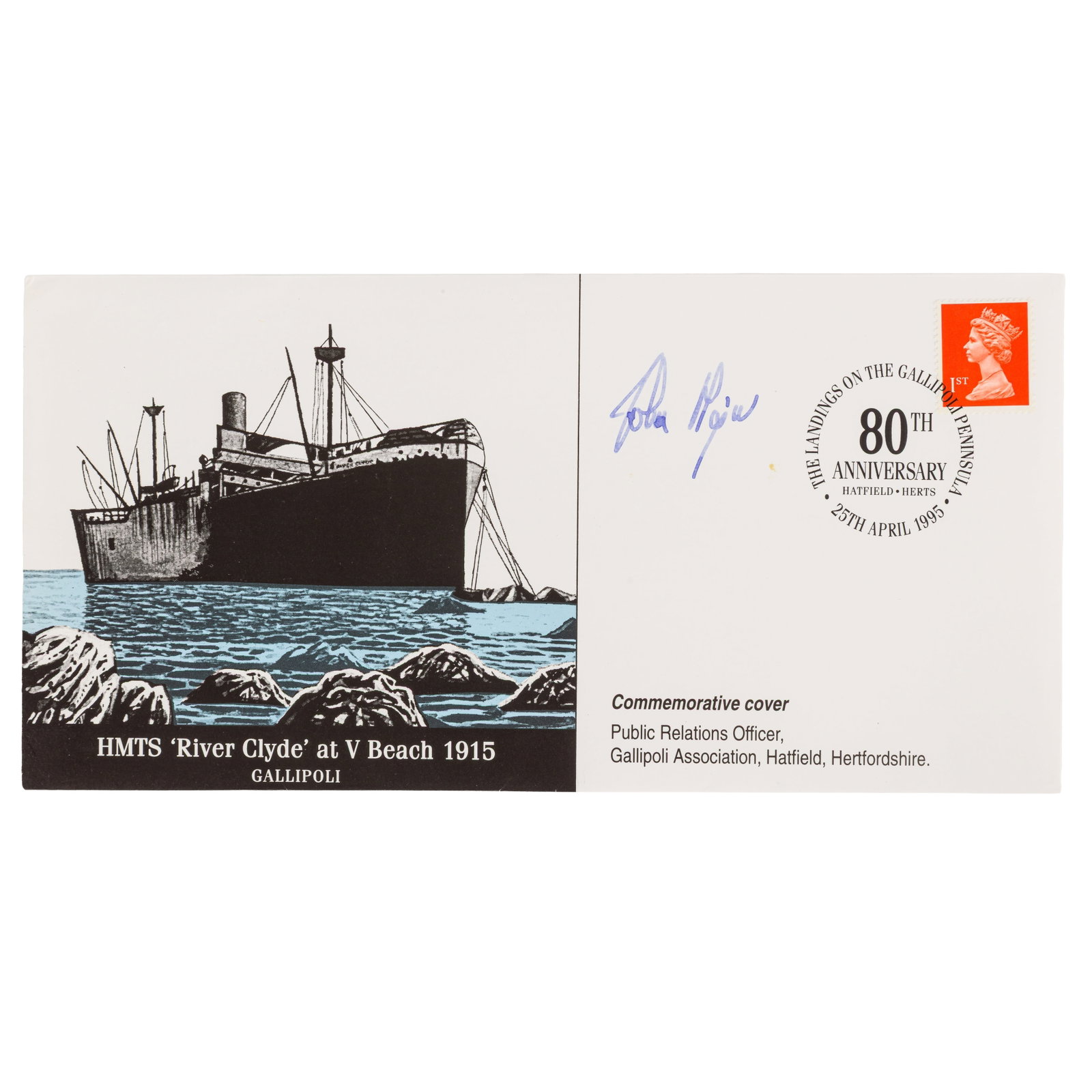 British Politicians.- Signed First Day Covers - 4