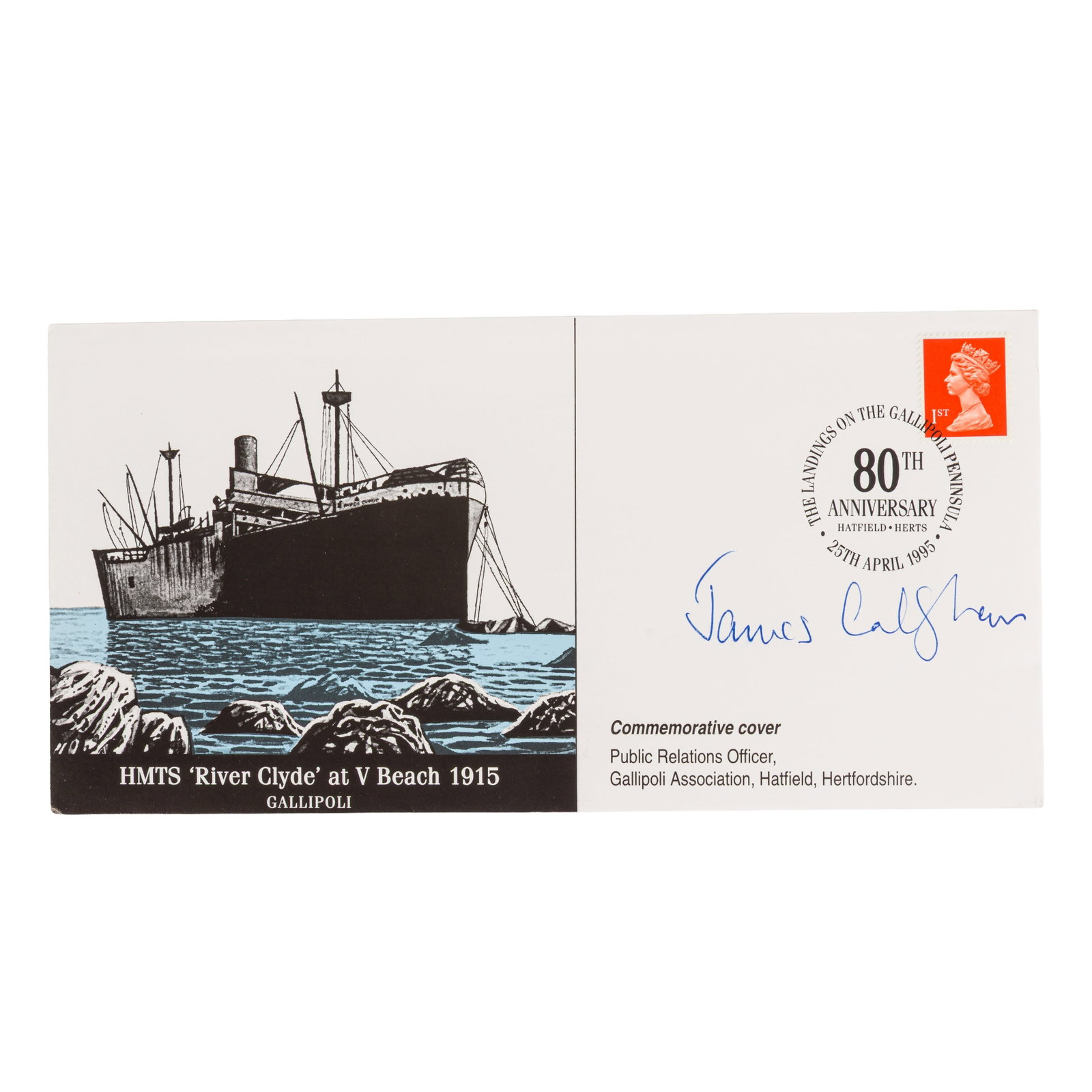 British Politicians.- Signed First Day Covers - 5