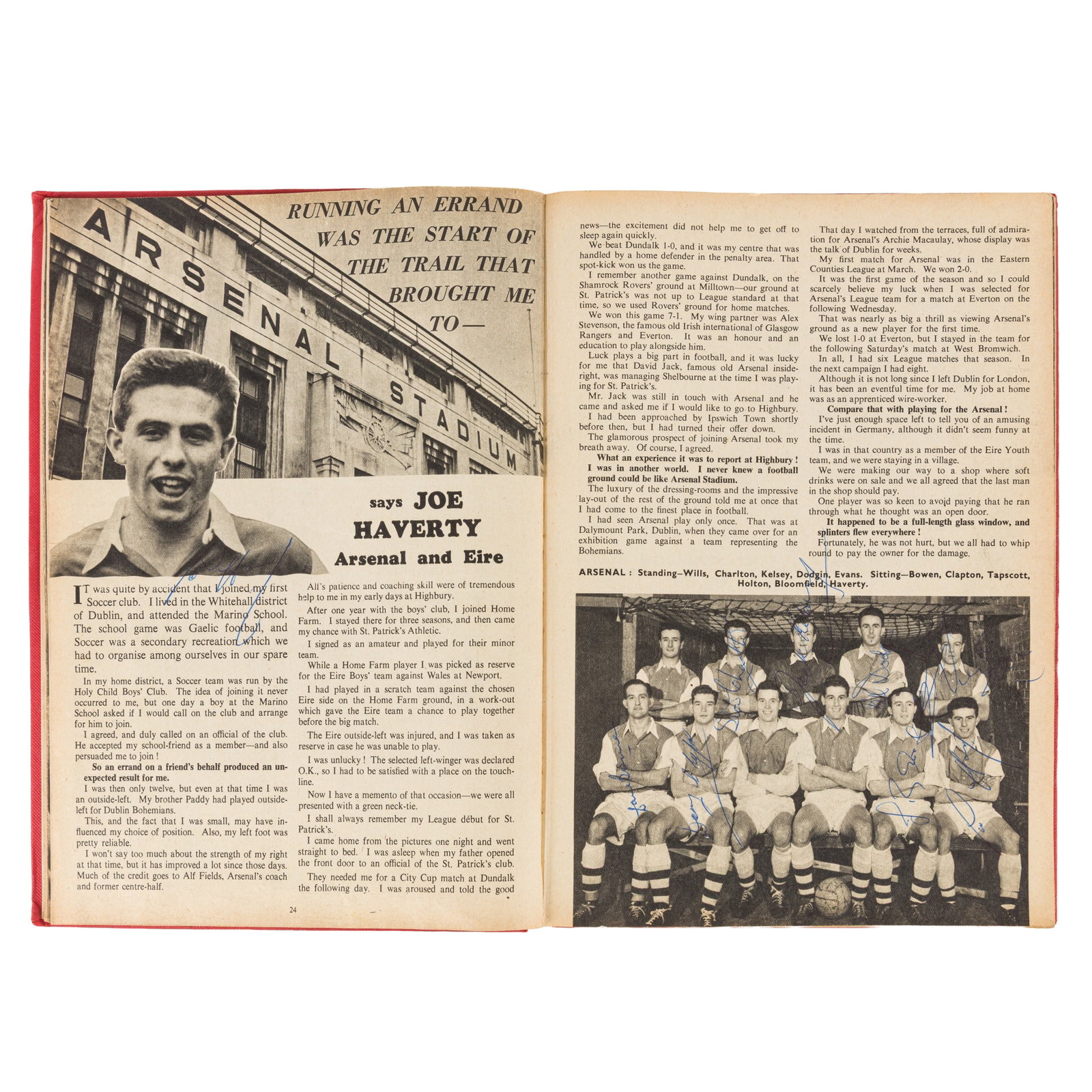 Football Interest.- Charles Buchan's Soccer Gift Book, signed copy - 2