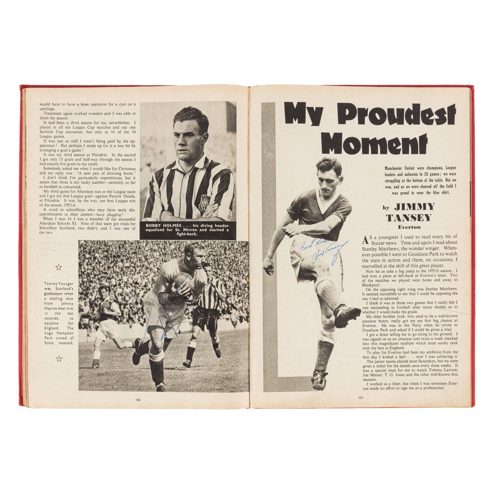 Football Interest.- Charles Buchan's Soccer Gift Book, signed copy - 4