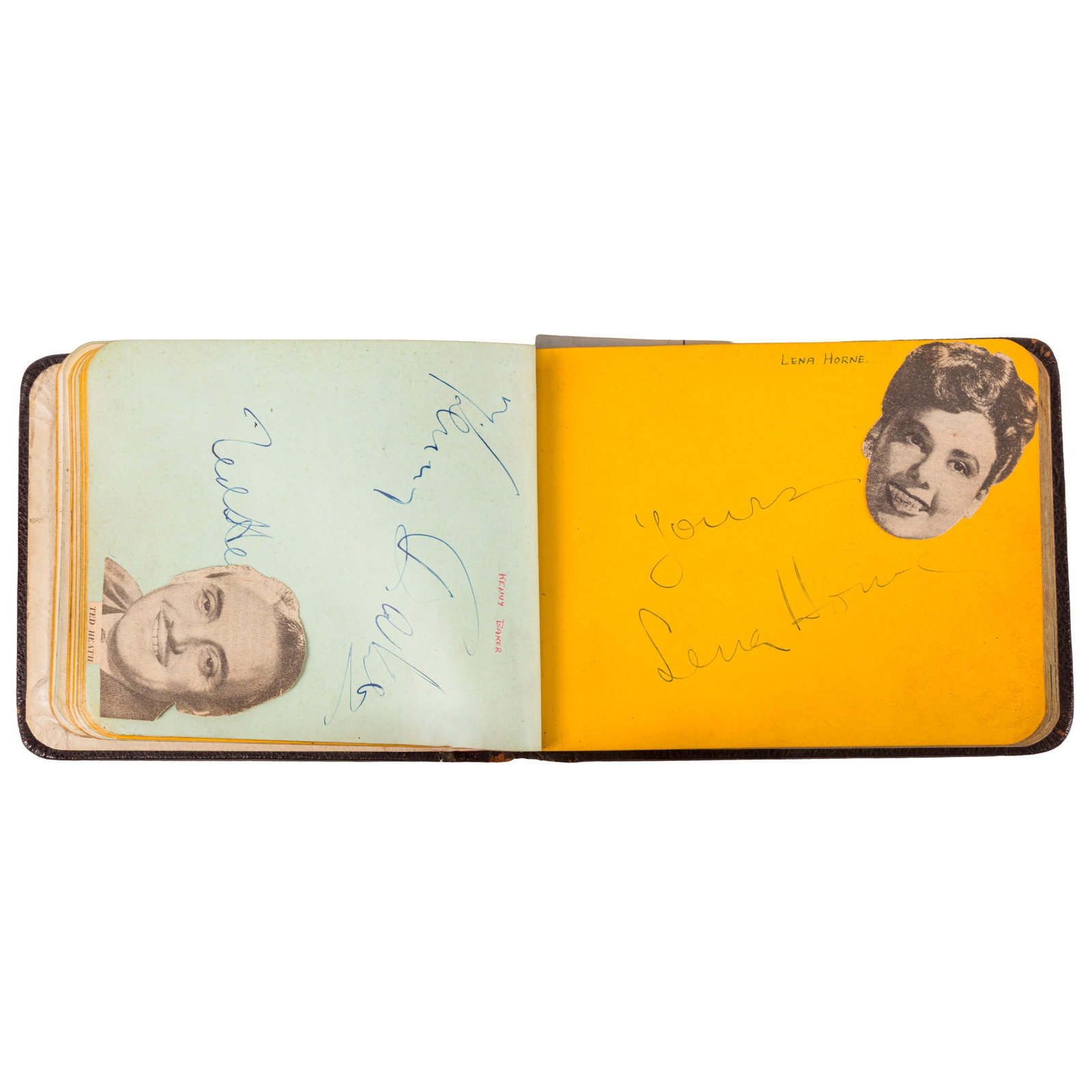 Autograph Album.- Incl. Alec Guinness c. 1950s - 3