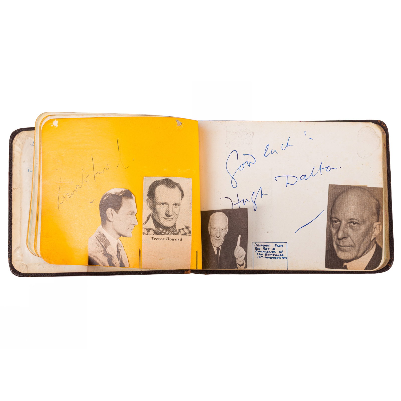 Autograph Album.- Incl. Alec Guinness c. 1950s - 9