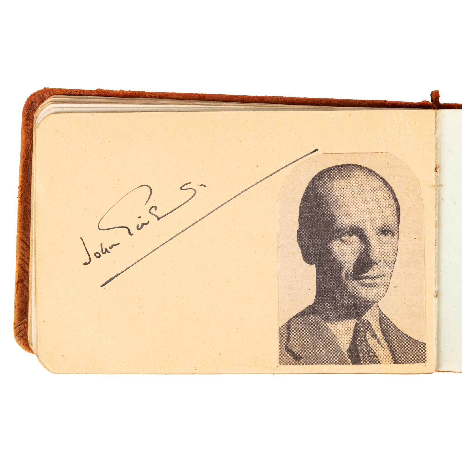 Autograph Album.- Incl. Agatha Christie c. 1940s - 2