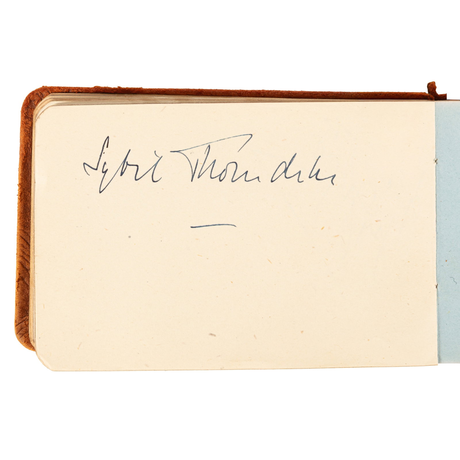 Autograph Album.- Incl. Agatha Christie c. 1940s - 4