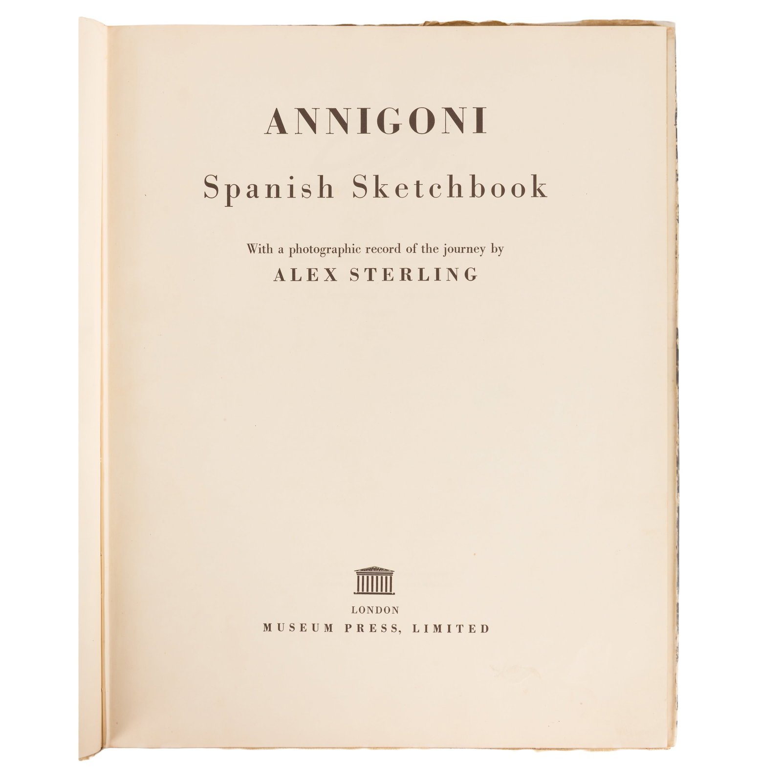 Annigoni (Pietro) Spanish Sketchbook, Limited Edition signed - 3