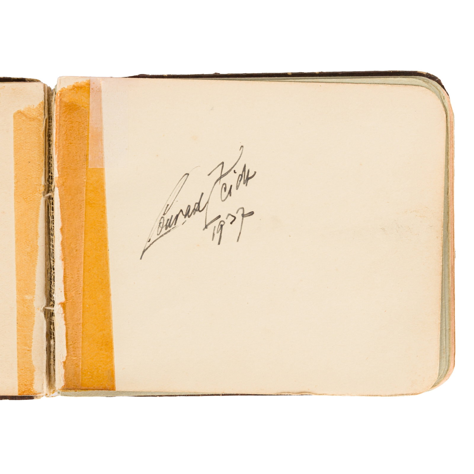 Autograph Albums.- Incl. Leslie Howard c. 1930s - 2