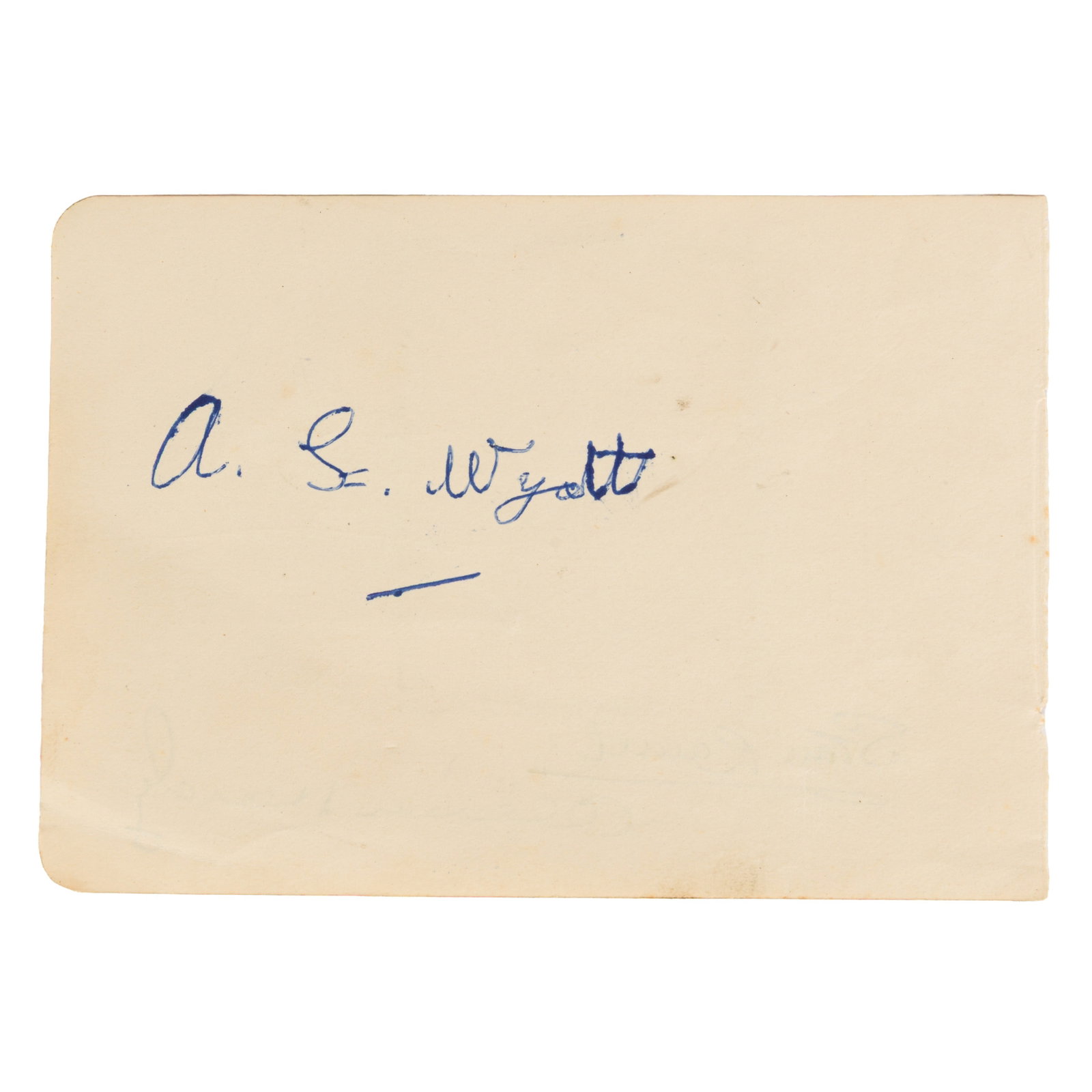 Laurel (Stan) & Oliver Hardy Signed album page - 2