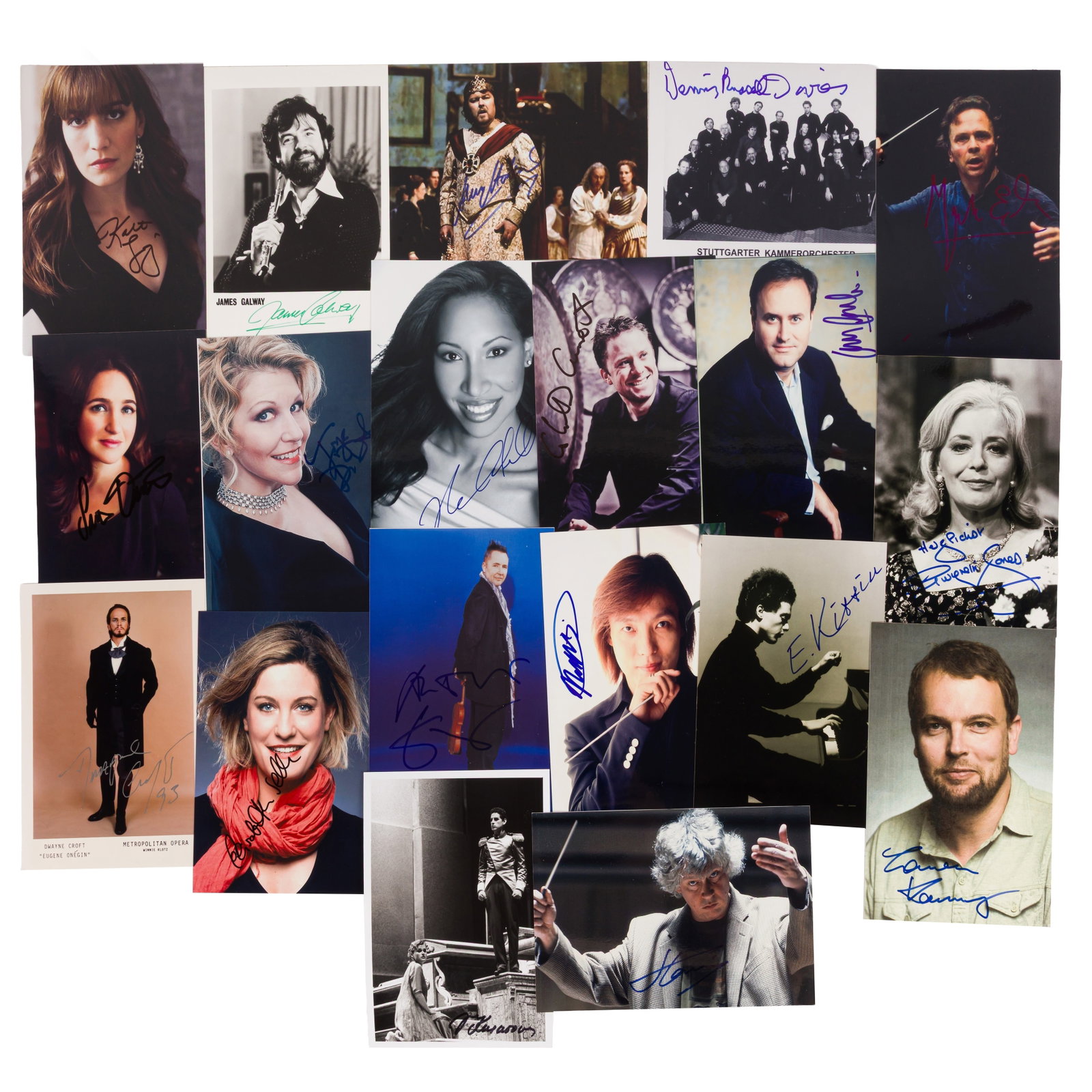 Photograph Collection.- Classical Music Signed photographs - 2
