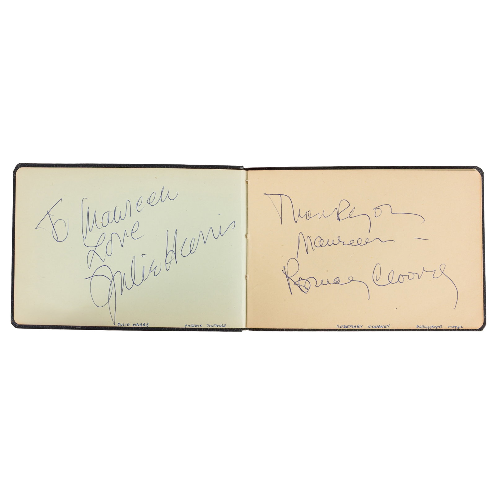 Autograph Albums.- Incl. Alec Guinness c. 1972 - 5