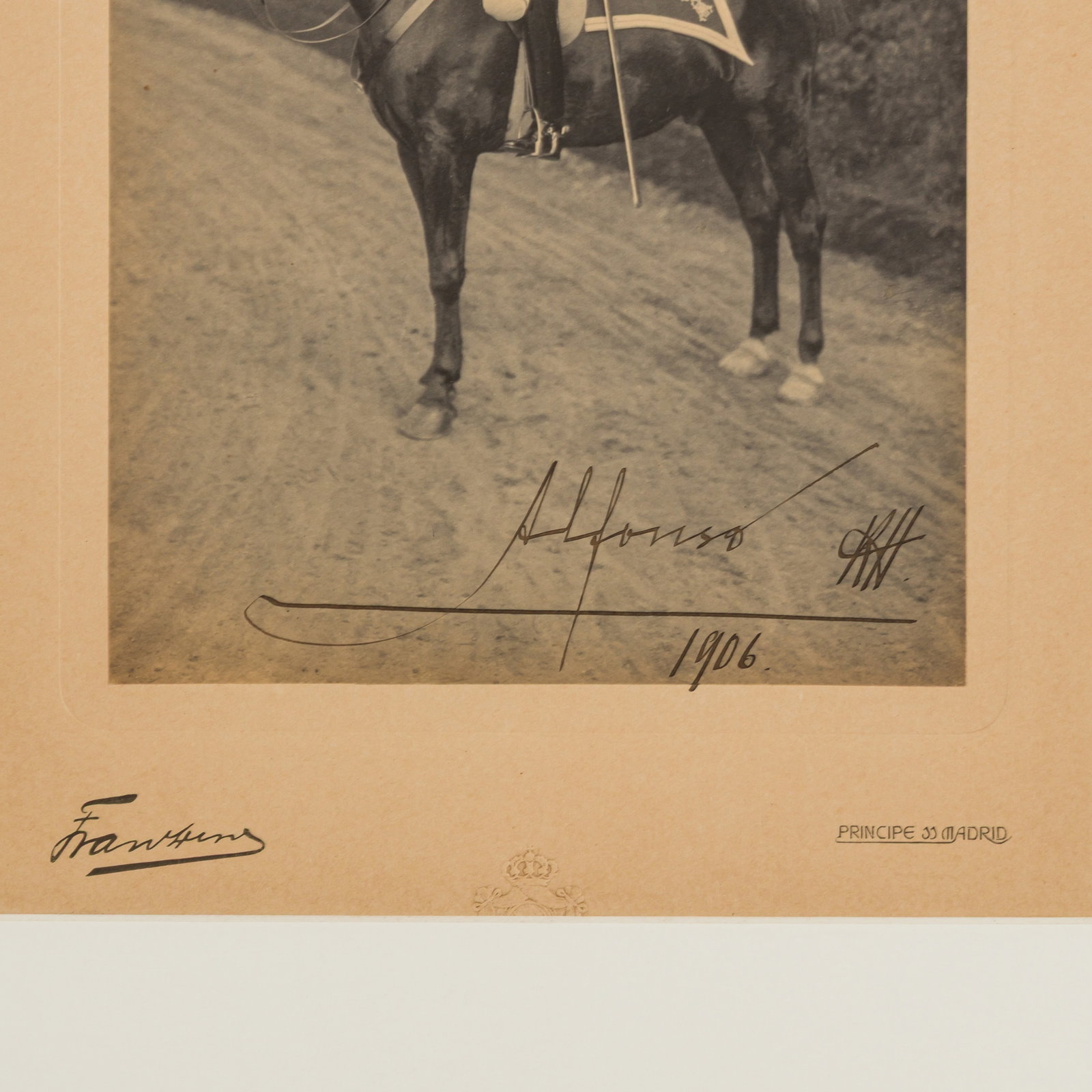 Alfonso XIII, King of Spain Signed photograph - 3
