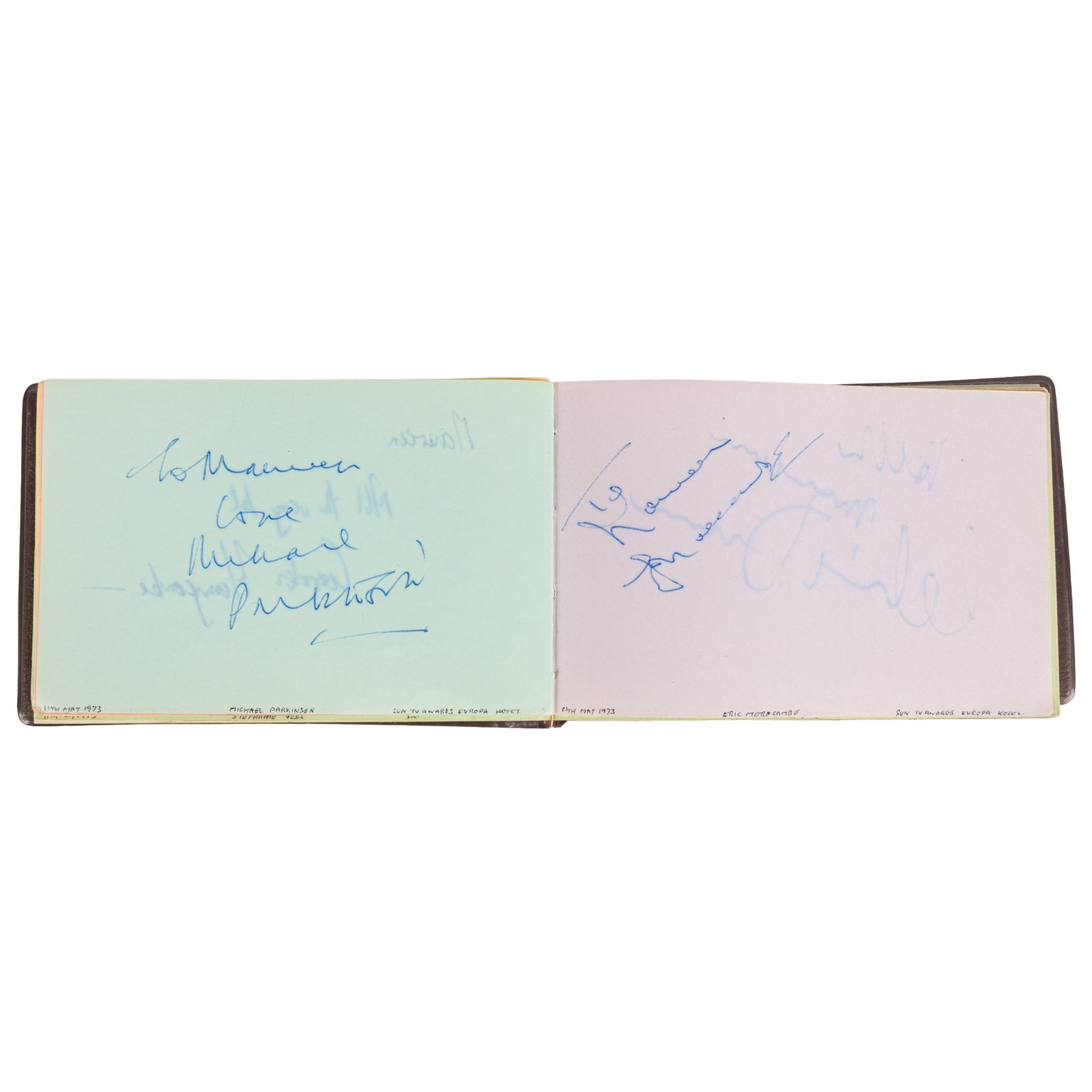 Autograph Album.- Incl. Ingrid Bergman 1973-1974 - 4