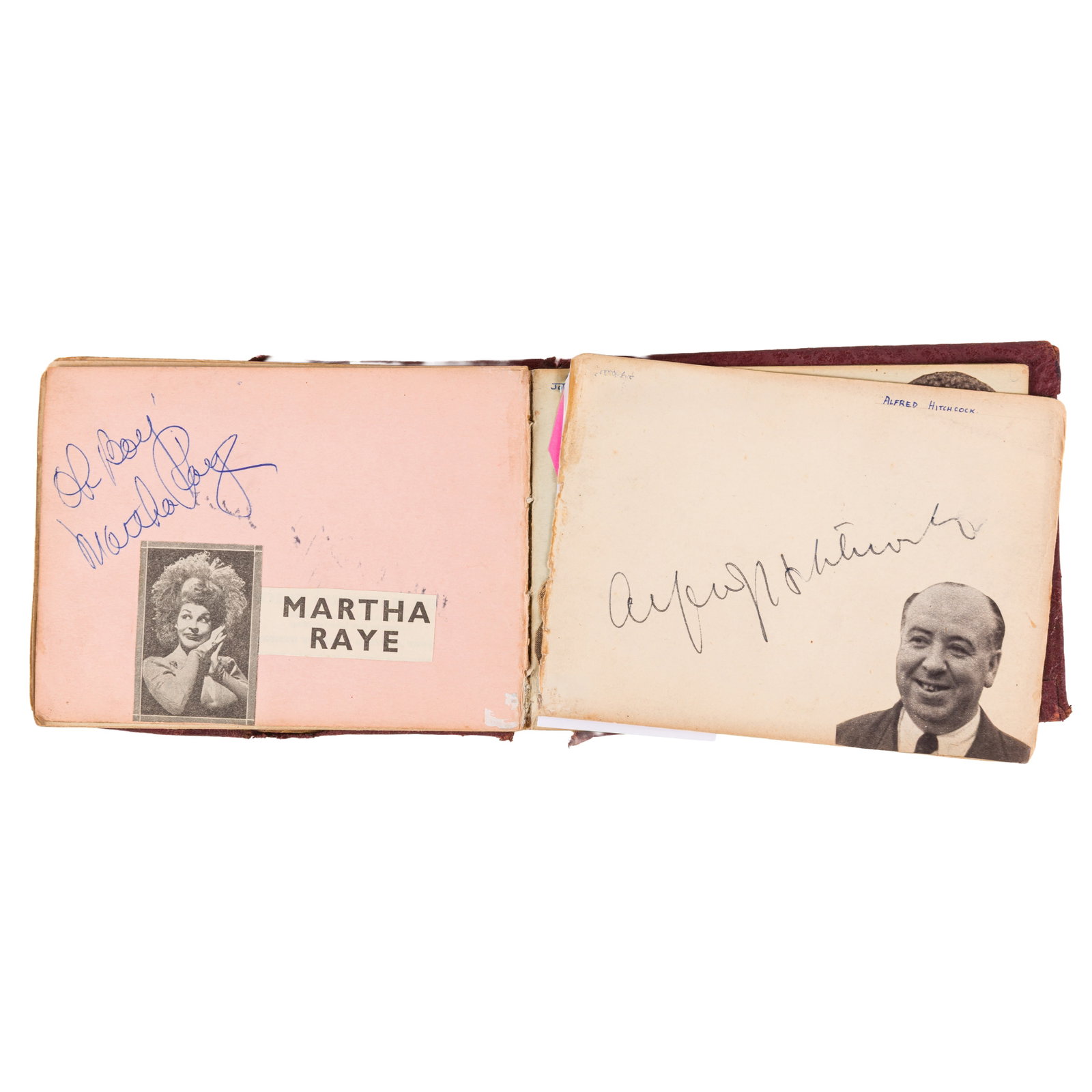Autograph Album.- Incl. Alfred Hitchcock c. 1950s - 2